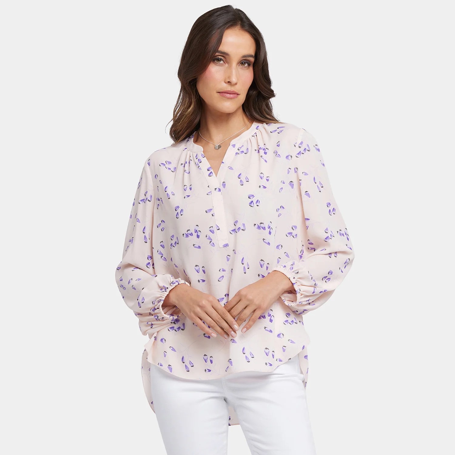 Puff Sleeved Popover Top - Serra de Mar - Image 7