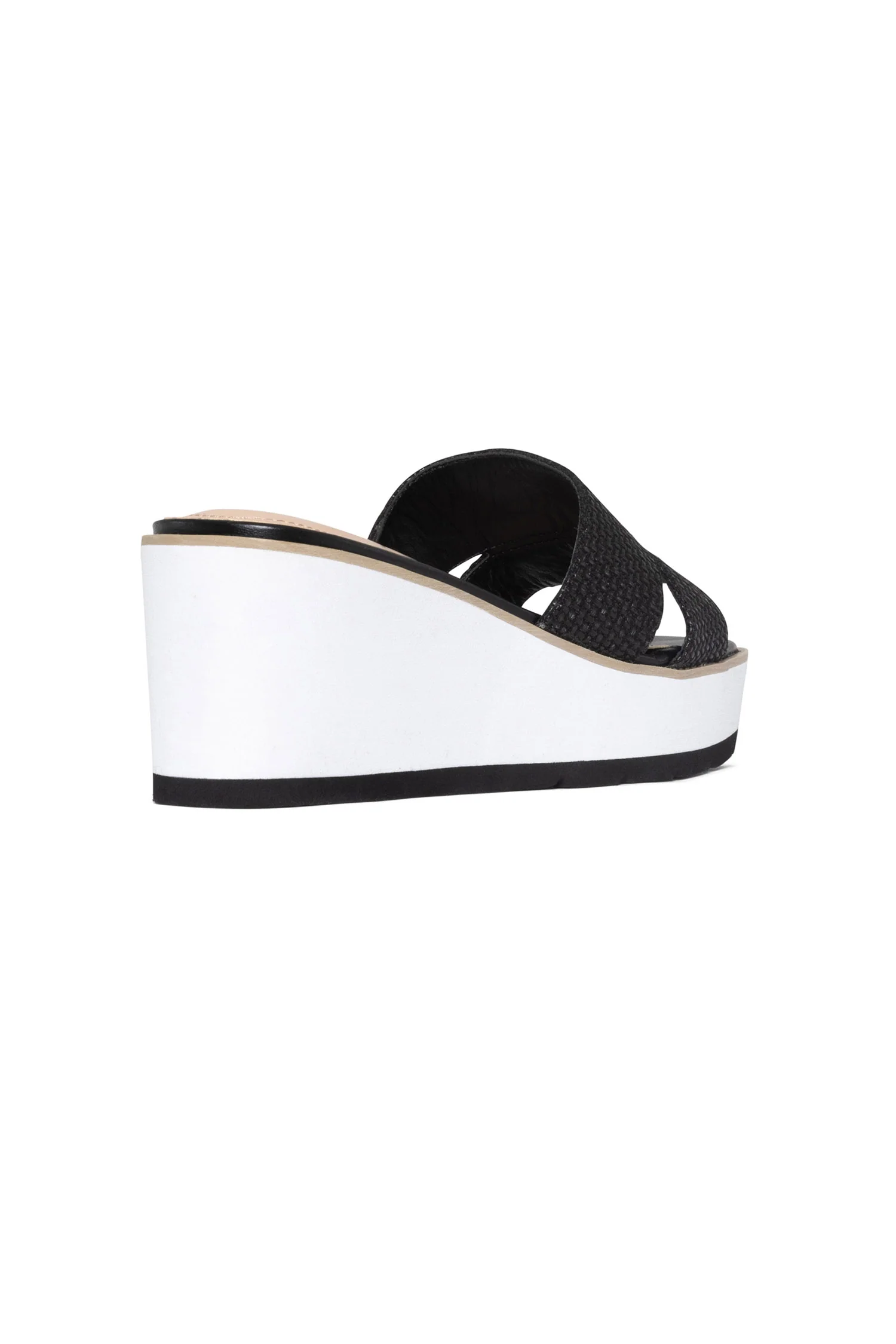 Raizy Wedge Sandals - Black - Image 7