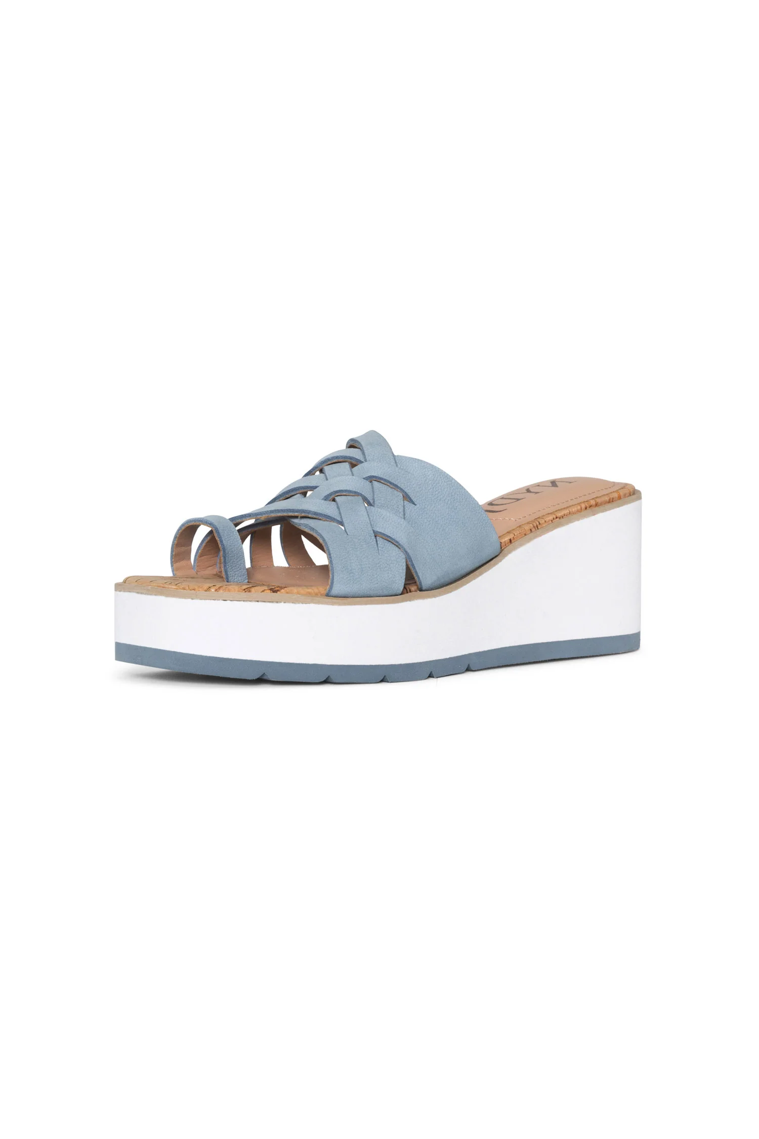 Reesie Wedge Sandals - Blue Sky - Image 6