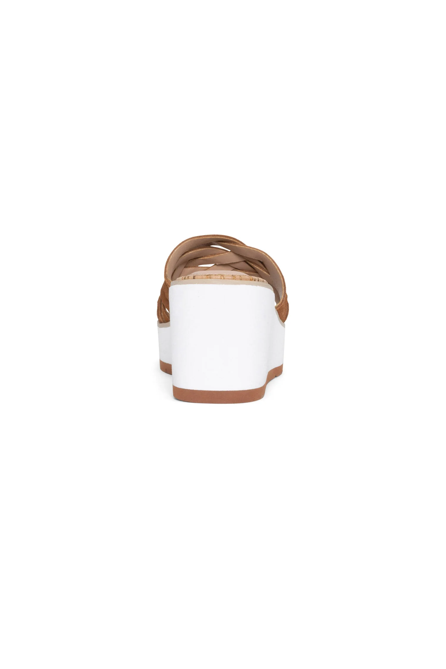 Reesie Wedge Sandals - Cognac - Image 3