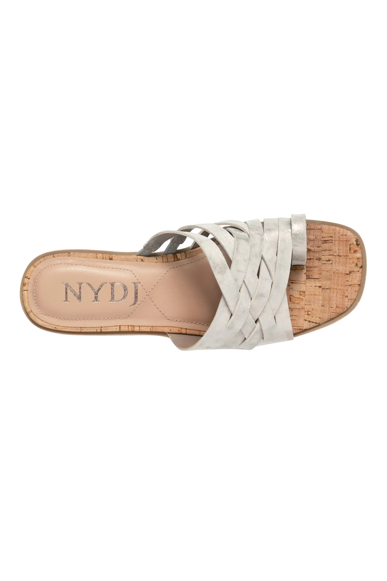 Reesie Wedge Sandals - Pewter - Image 4