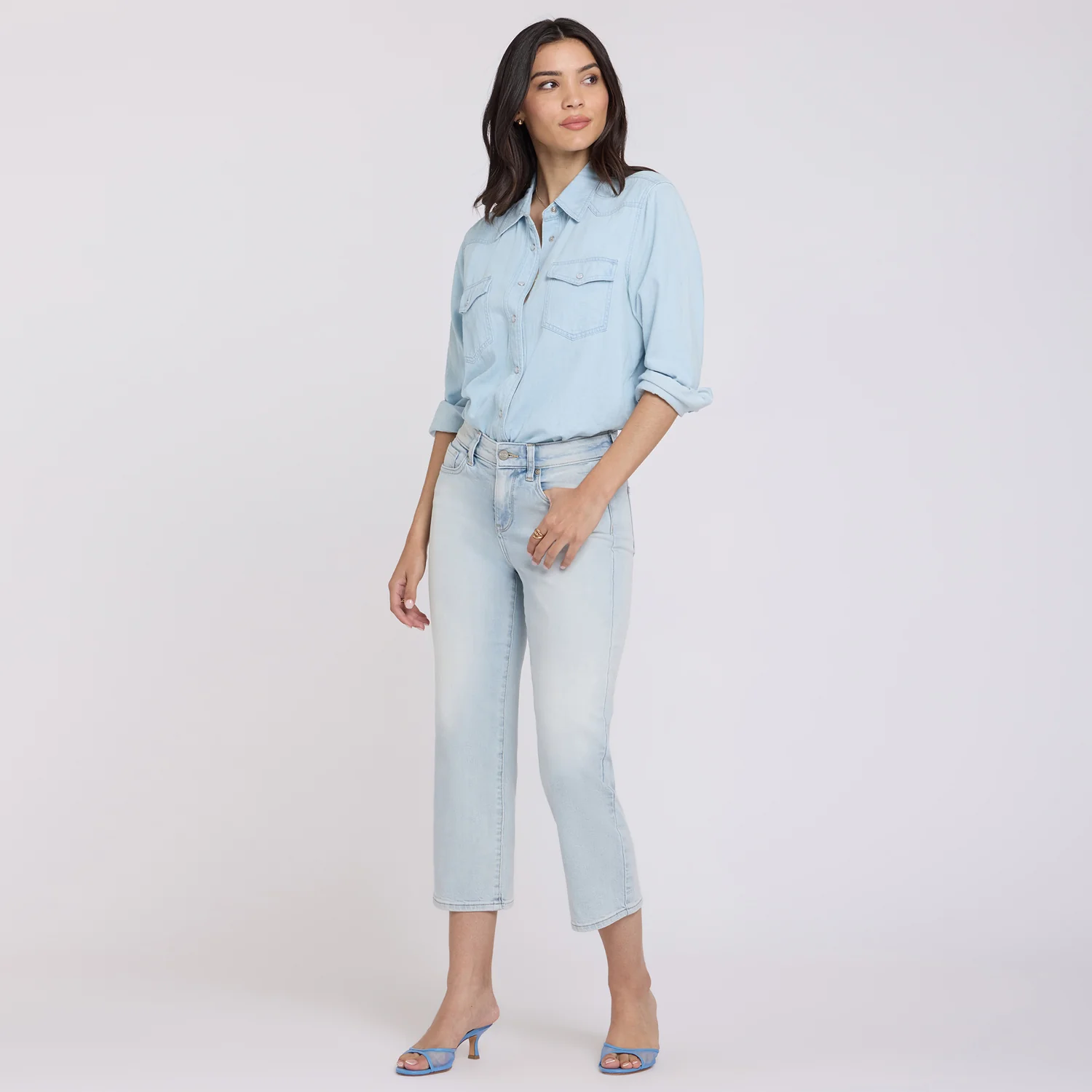 Piper Relaxed Crop Jeans - Desert Shoreline - Image 7