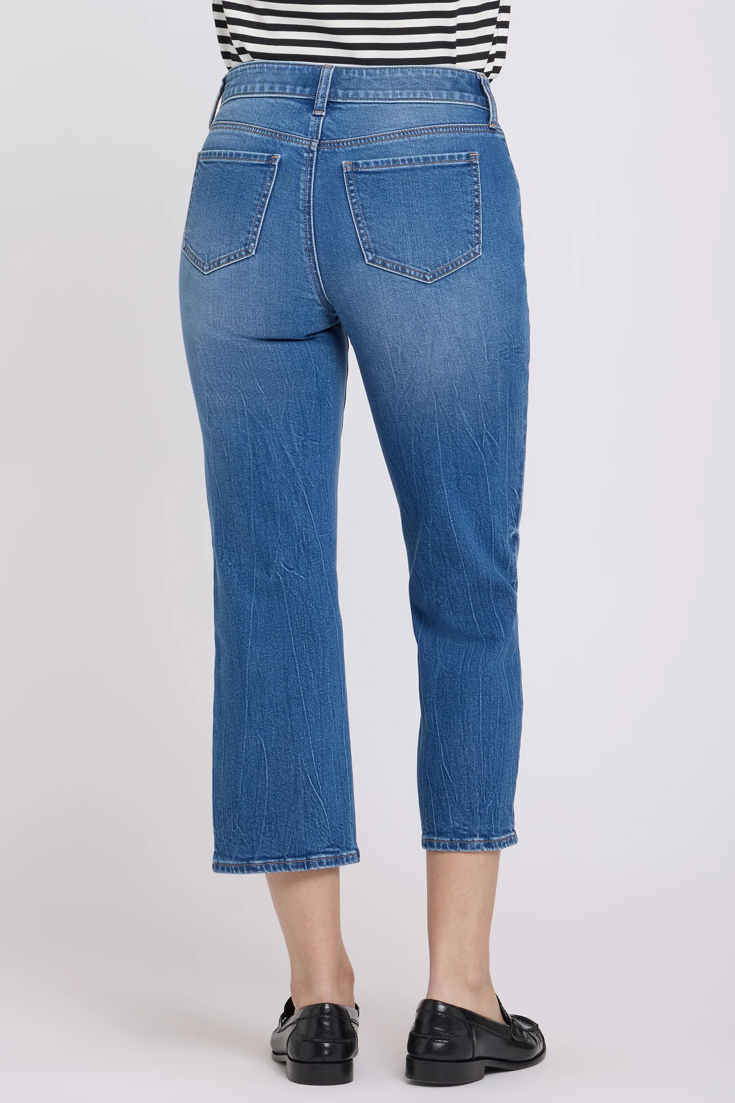 Piper Relaxed Crop Jeans - Wild River - Image 2