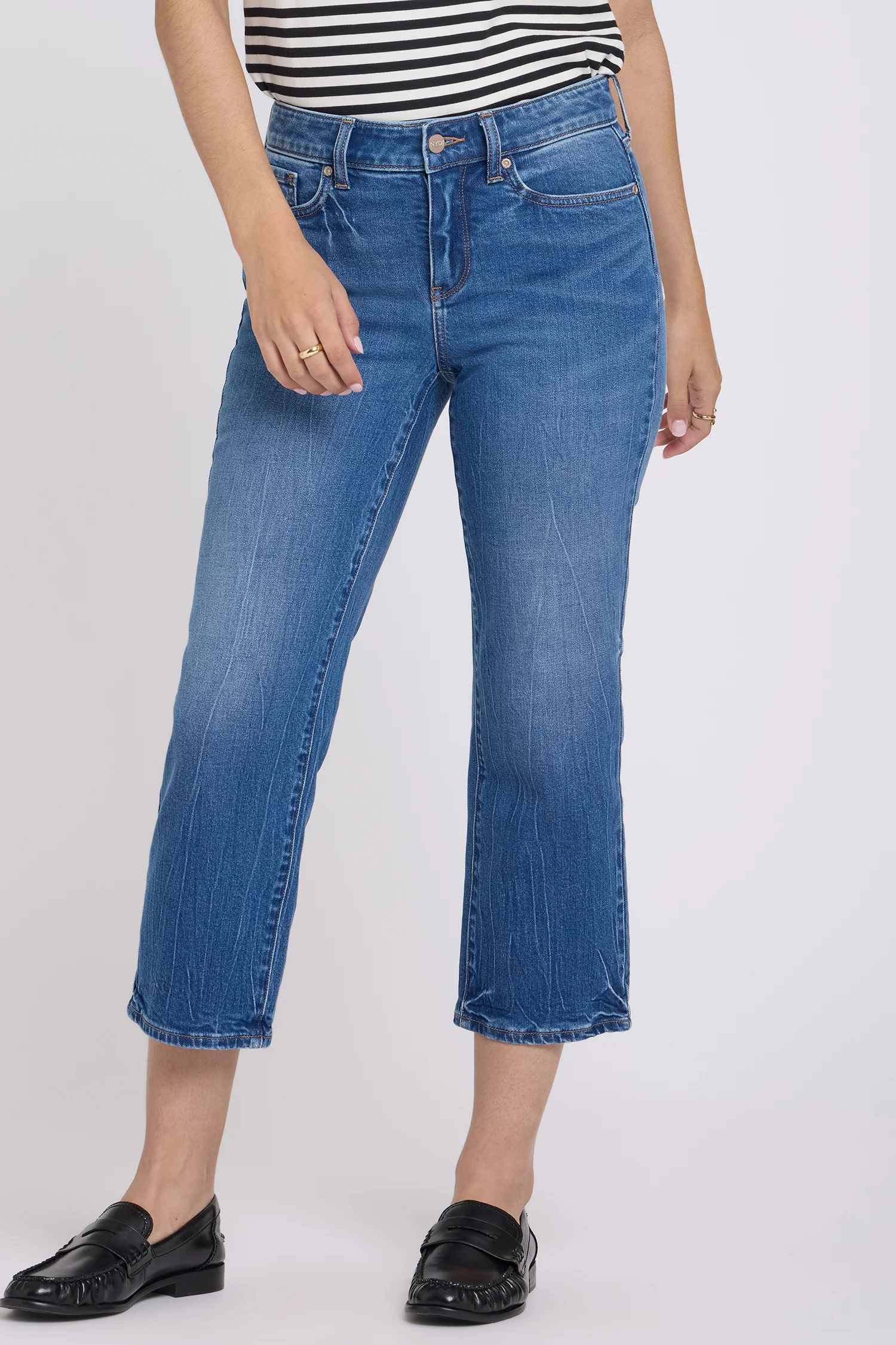 Piper Relaxed Crop Jeans - Wild River - Image 4