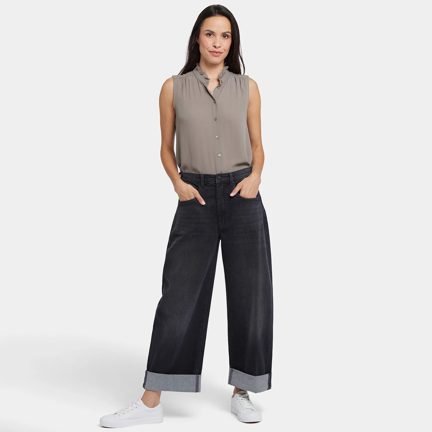 Renee Baggy Wide Leg Jeans - Murcia Peaks - Image 7
