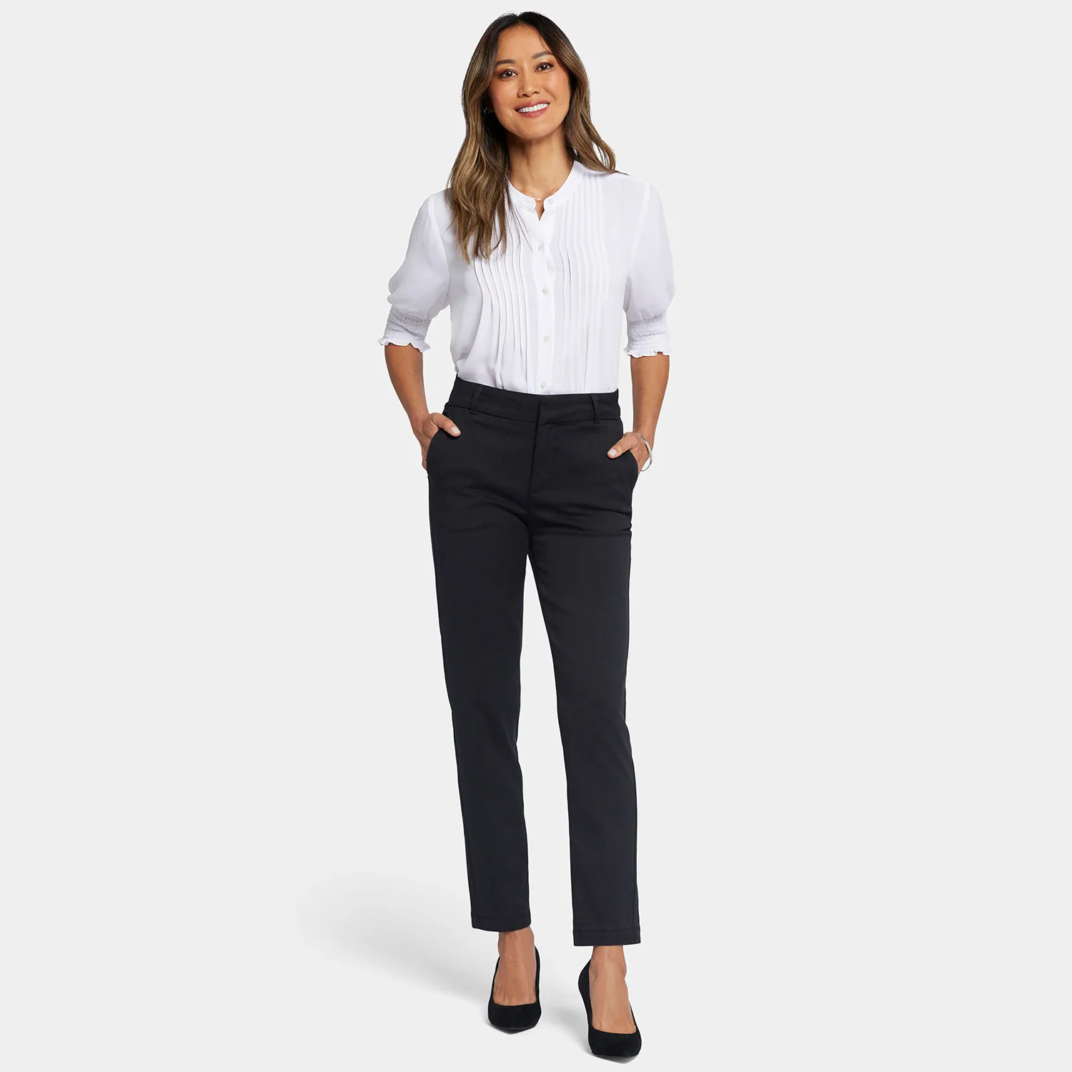 Sadie Slim Pants - Black - Image 7