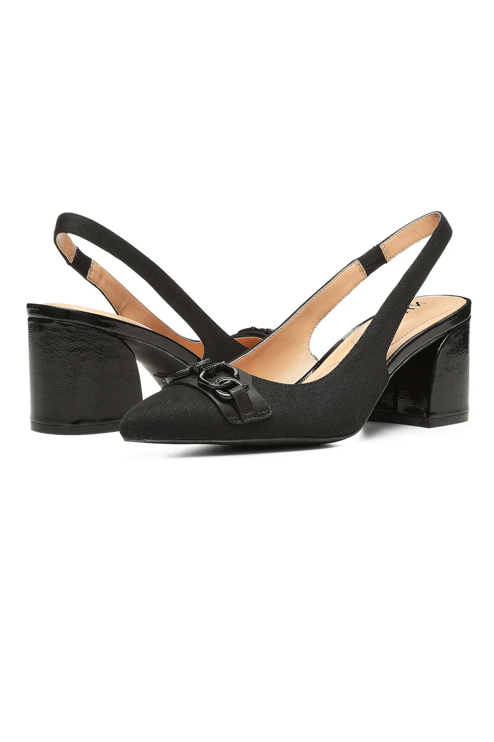 Sanya Slingback Heels - Black - Image 8
