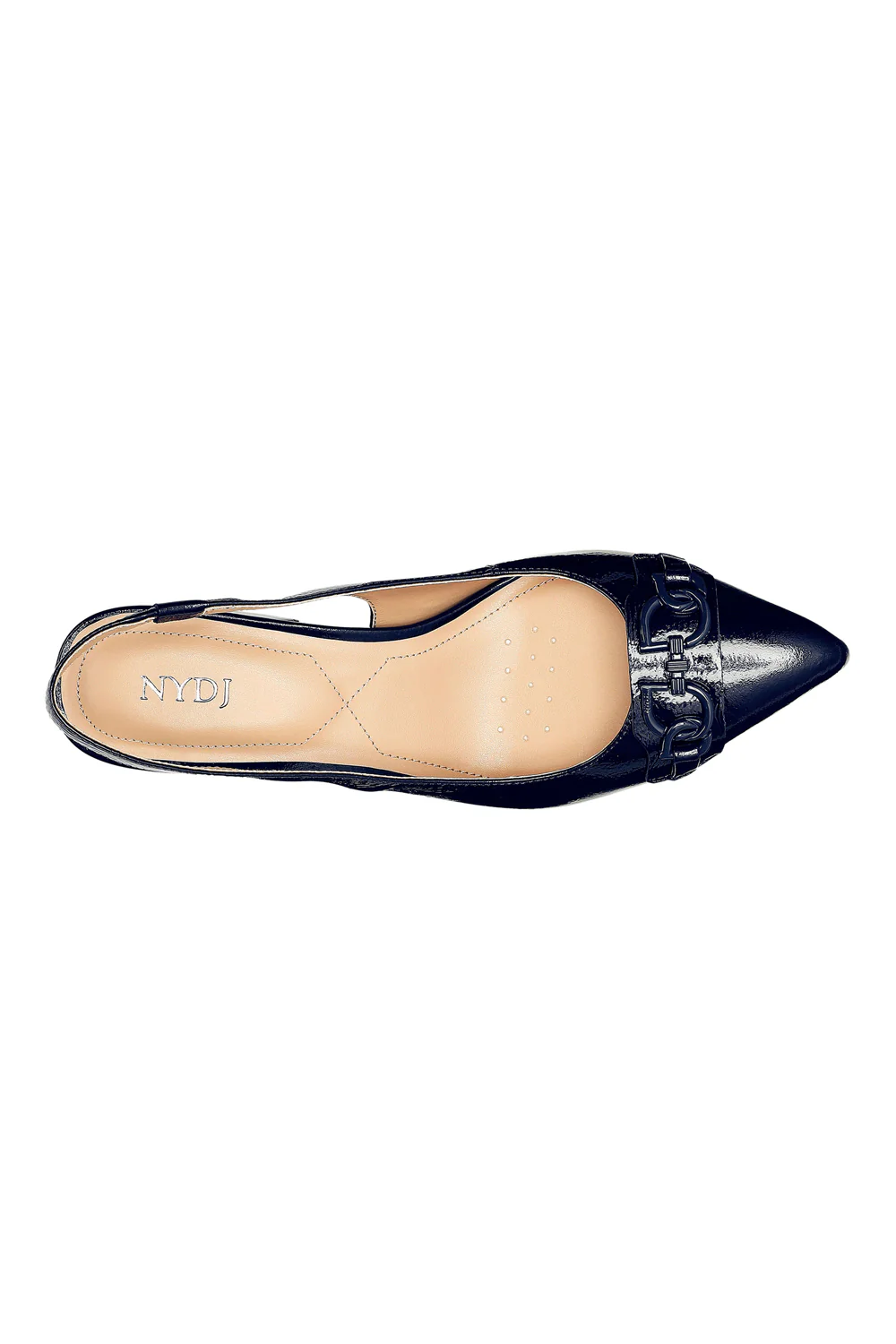 Sanya Slingback Heels - Navy - Image 4