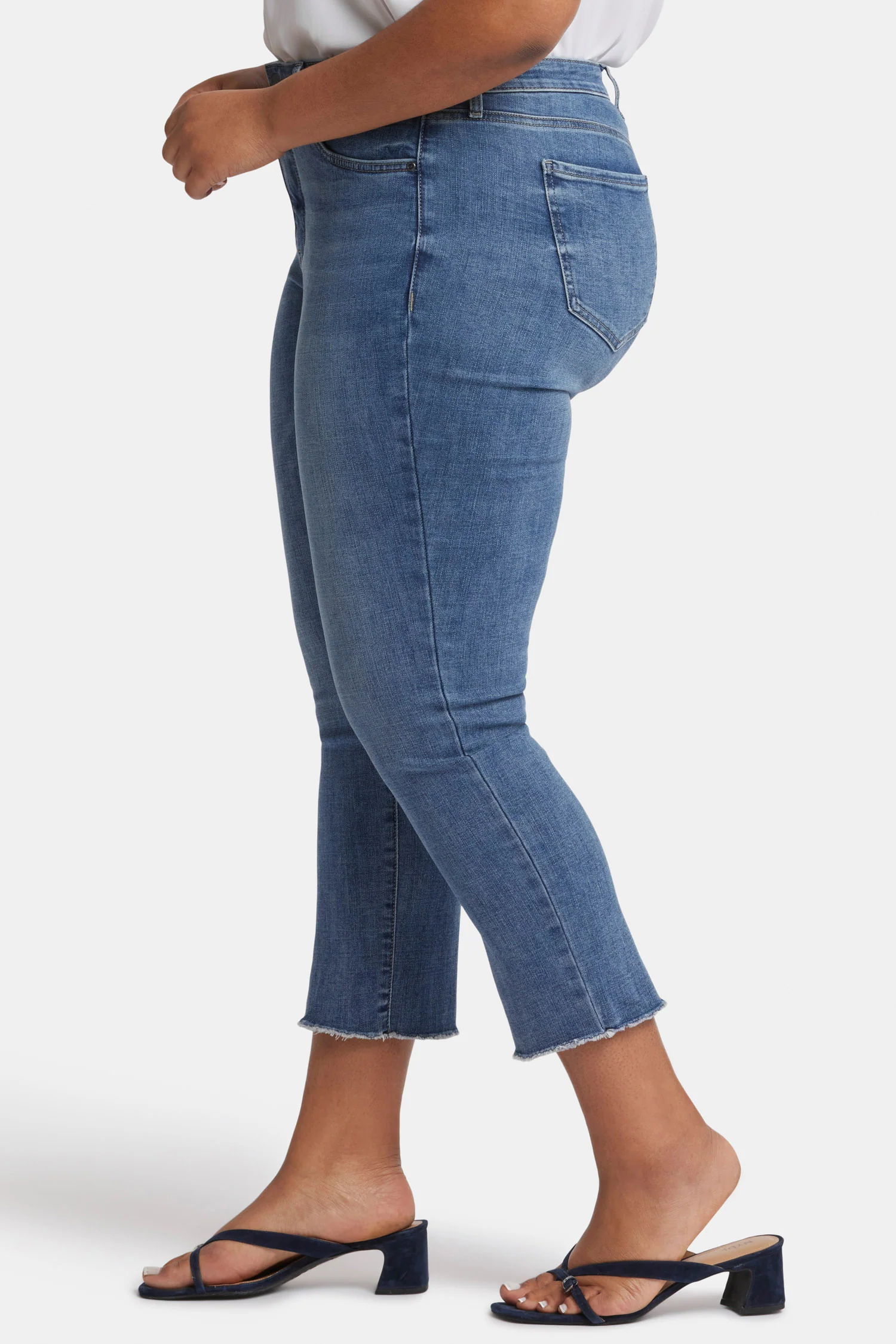 Sheri Slim Ankle Jeans In Plus Size - Rockie - Image 3