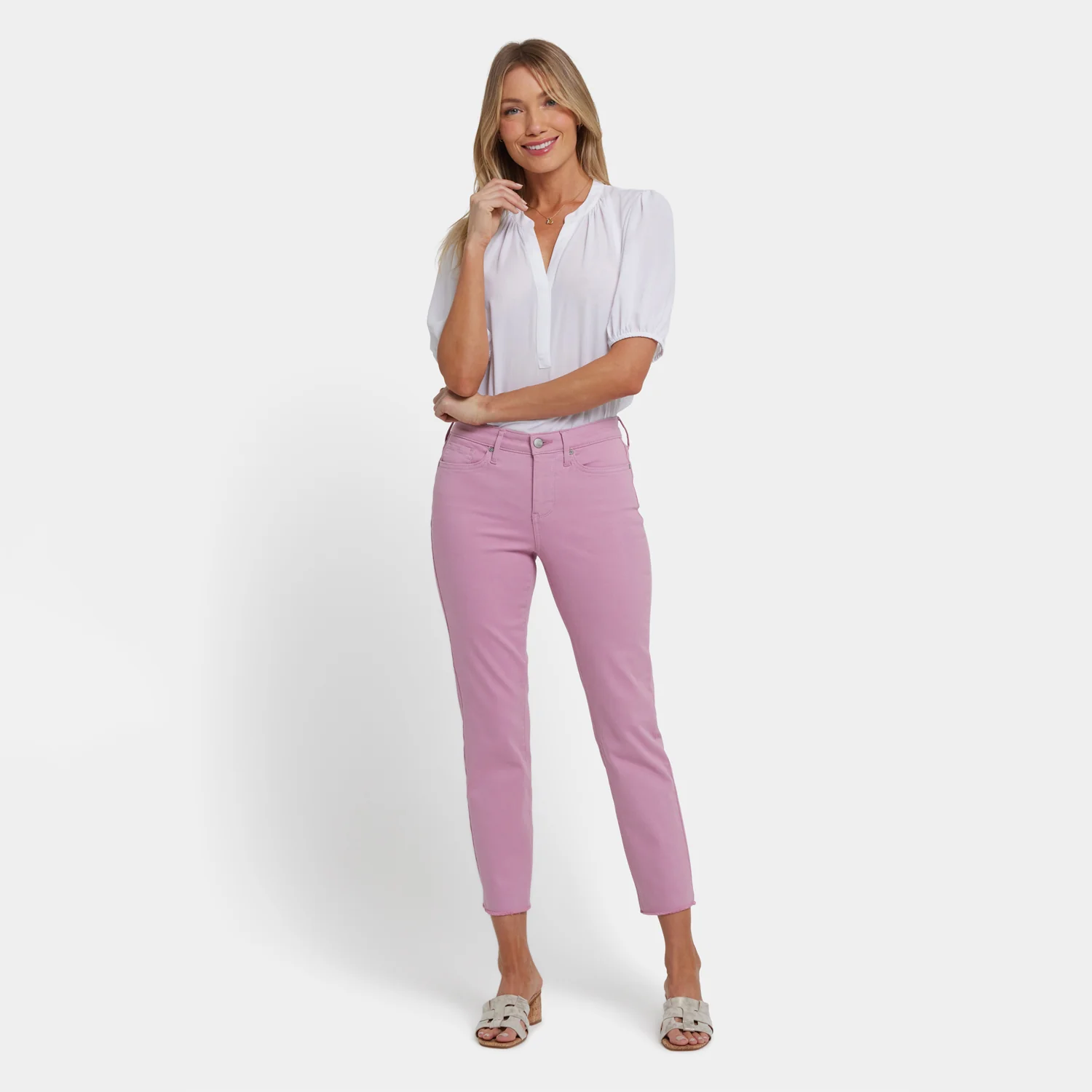 Sheri Slim Ankle Jeans - Ballet - Image 6