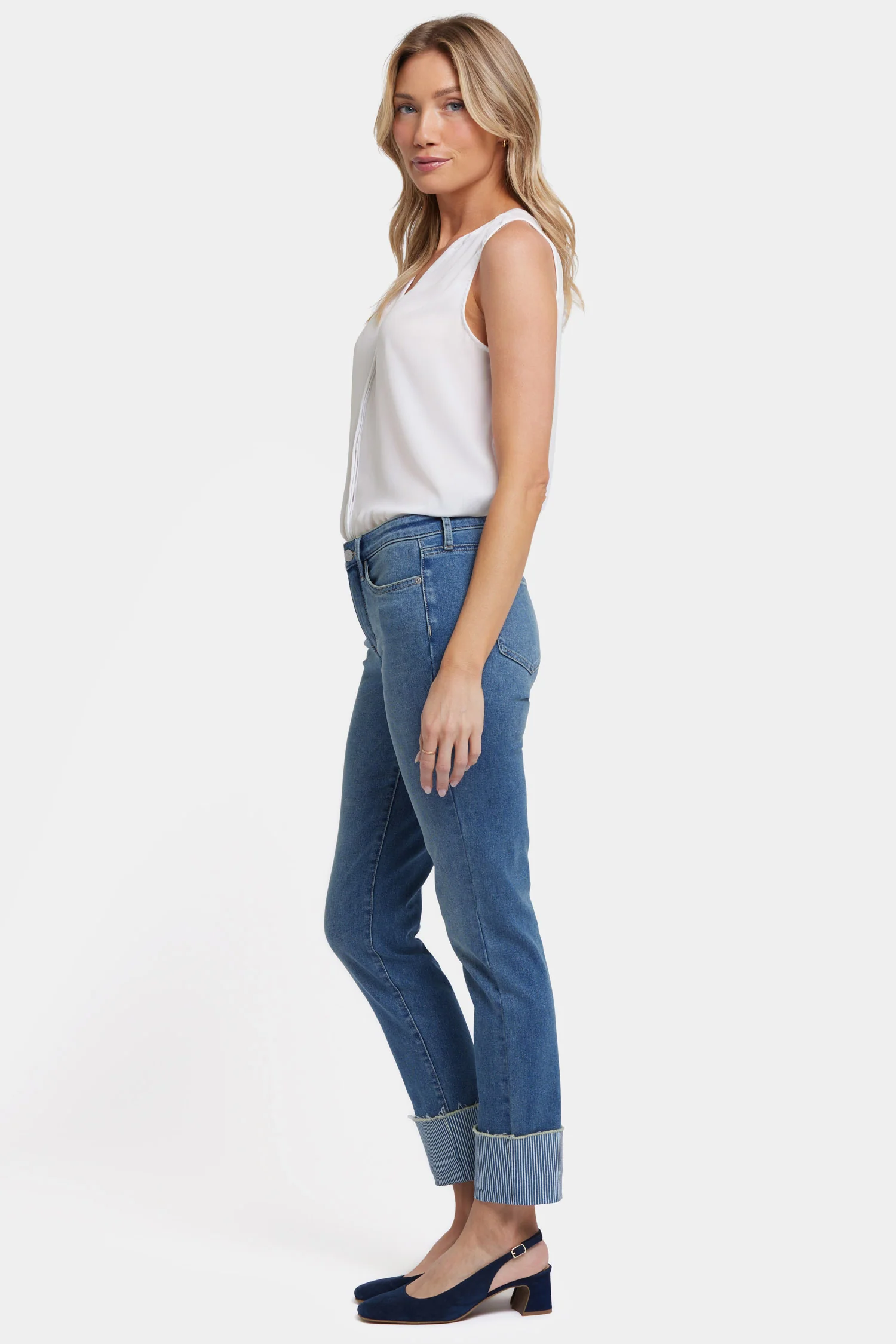 Sheri Slim Ankle Jeans - Costa Brava - Image 5