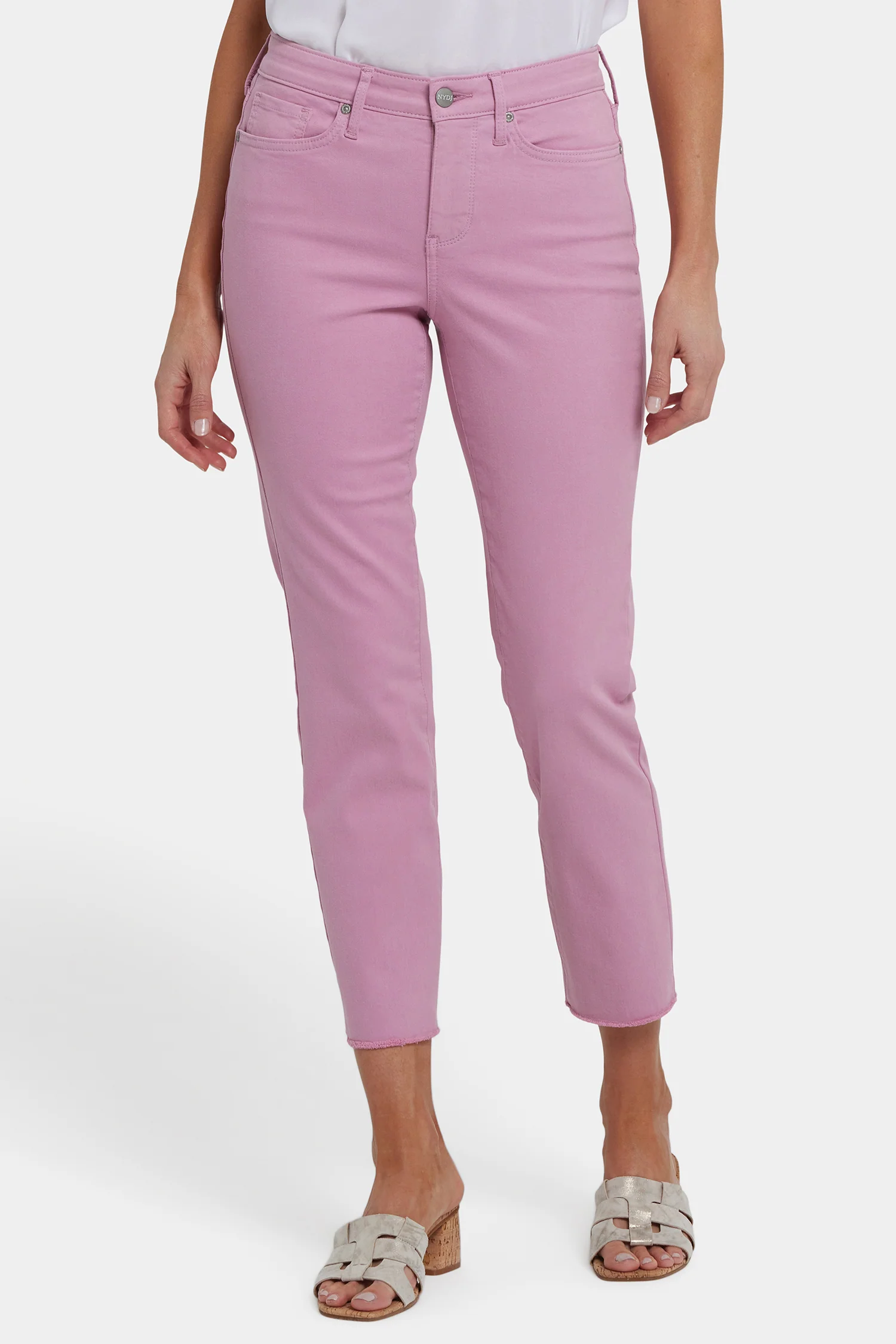Sheri Slim Ankle Jeans In Petite - Ballet - Image 5