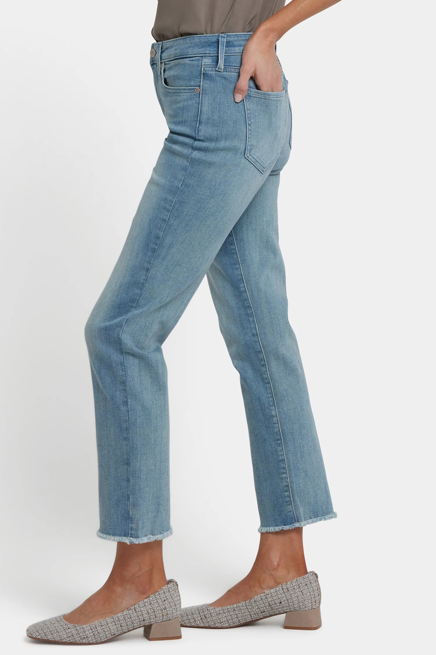 Sheri Slim Ankle Jeans In Petite - Light Paradise - Image 2