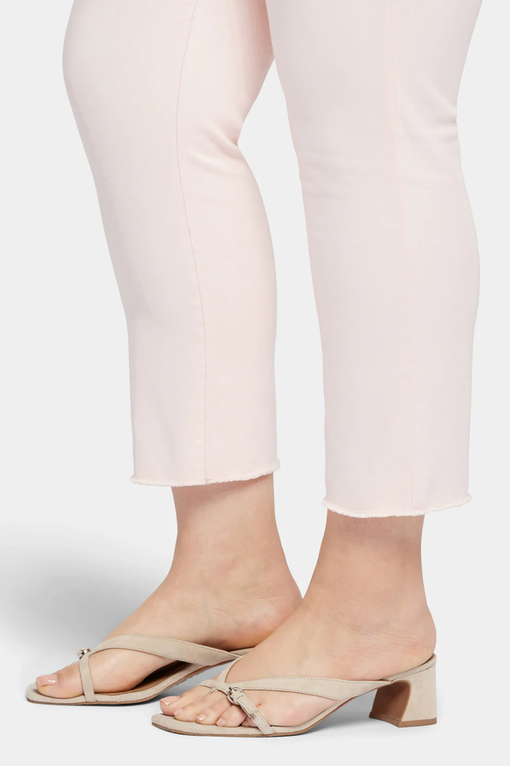 Sheri Slim Ankle Jeans In Plus Size - Carnation - Image 6