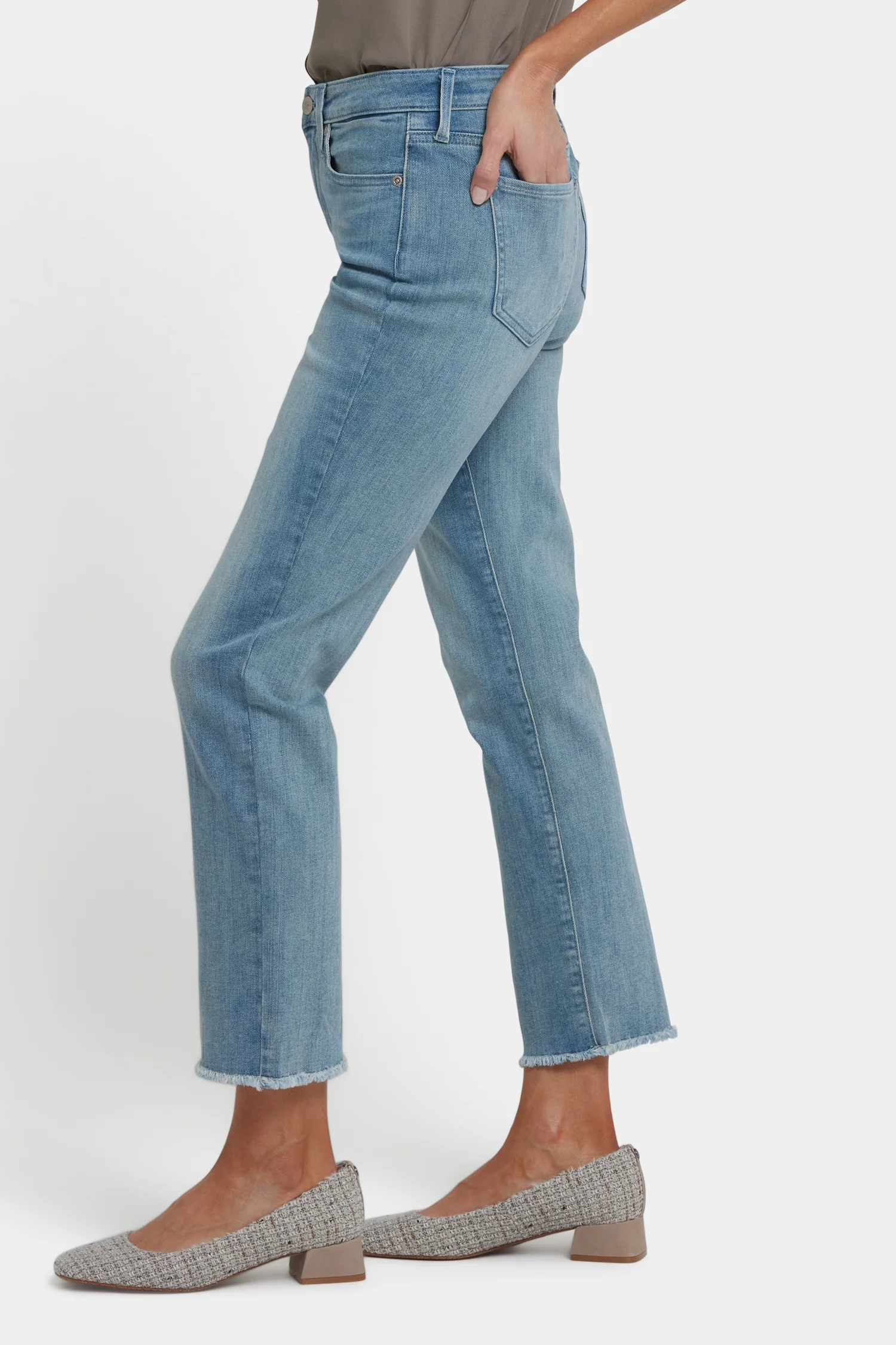Sheri Slim Ankle Jeans - Light Paradise - Image 3
