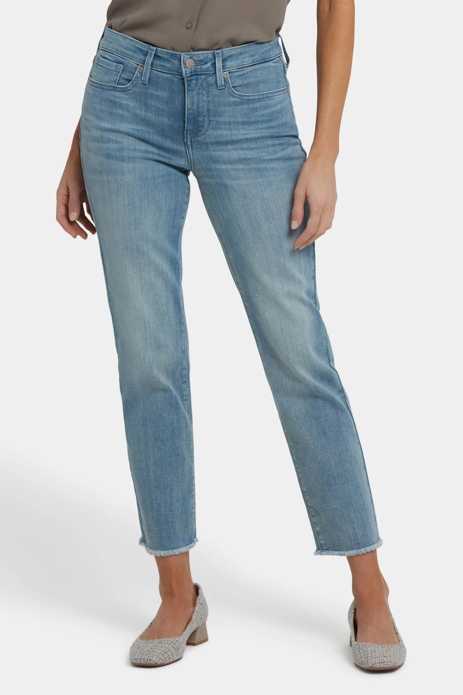 Sheri Slim Ankle Jeans - Light Paradise - Image 4