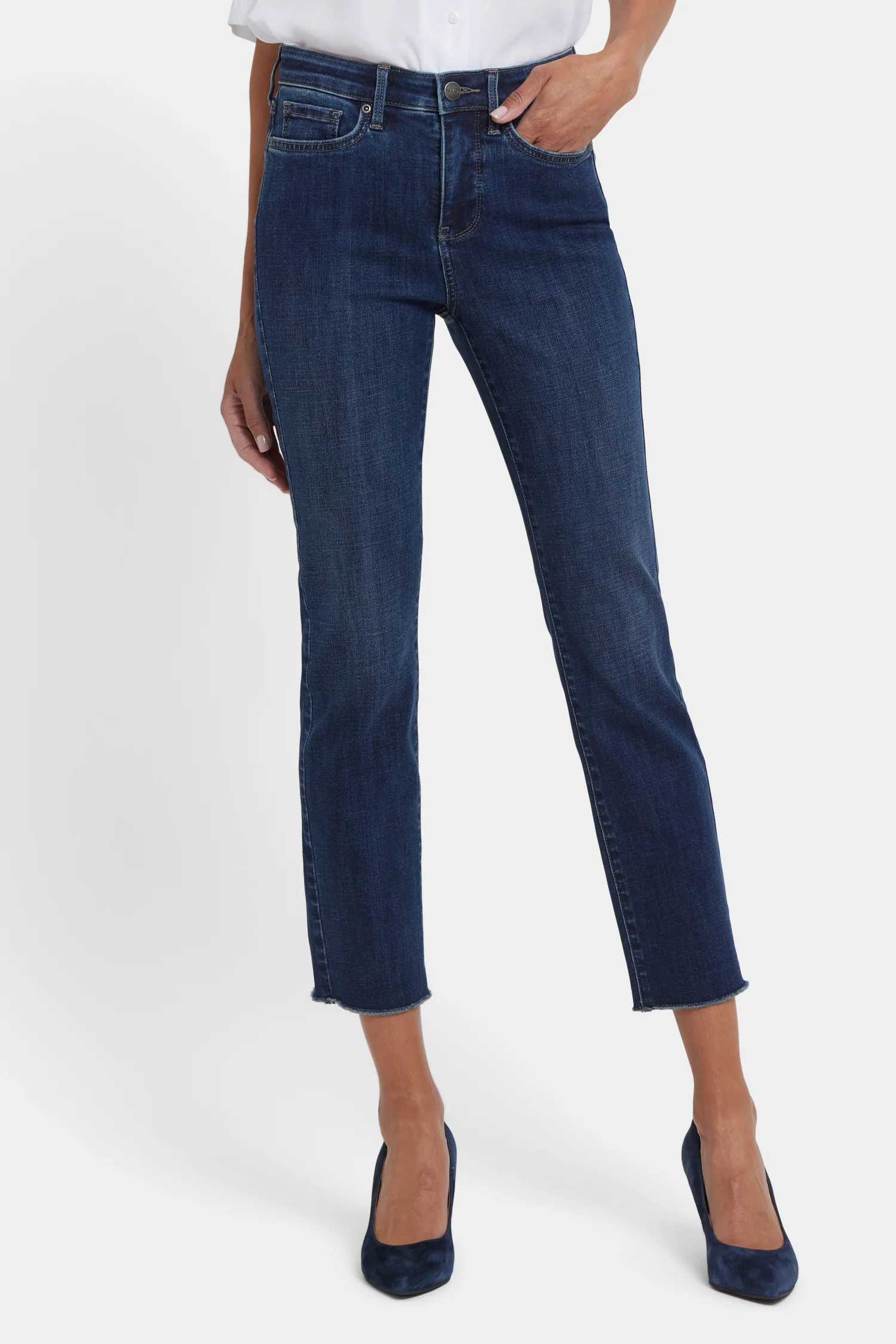 Sheri Slim Ankle Jeans - Louvre Sapphire - Image 5