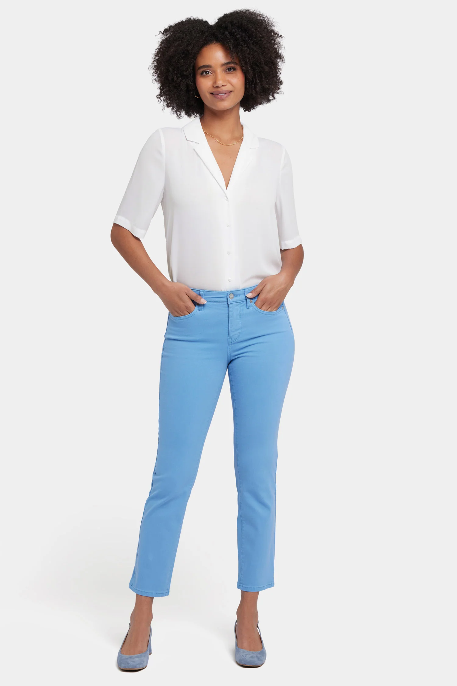 Sheri Slim Ankle Jeans - Pacific Coast - Image 4