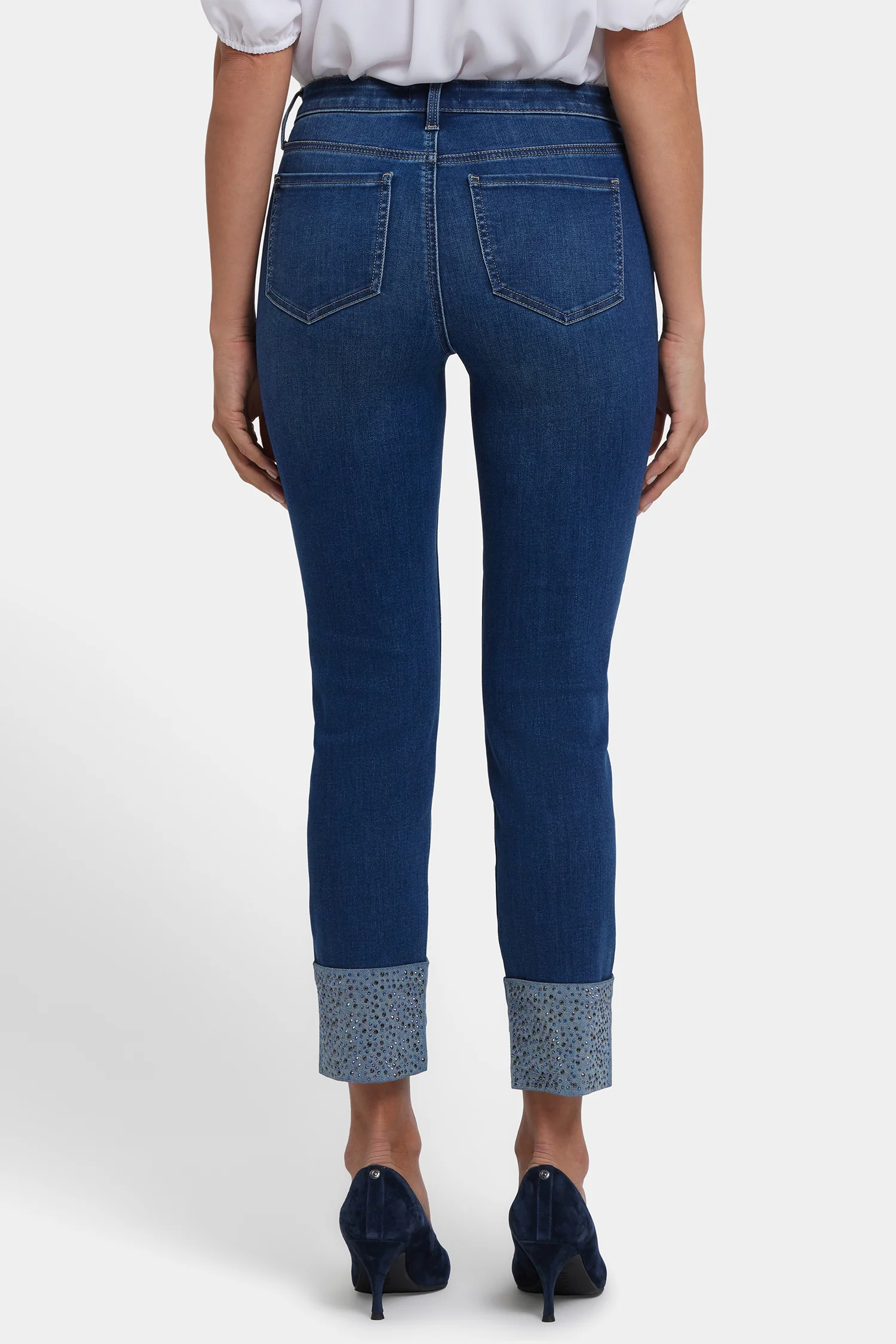 Sheri Slim Ankle Jeans - Vintage Lapis - Image 6