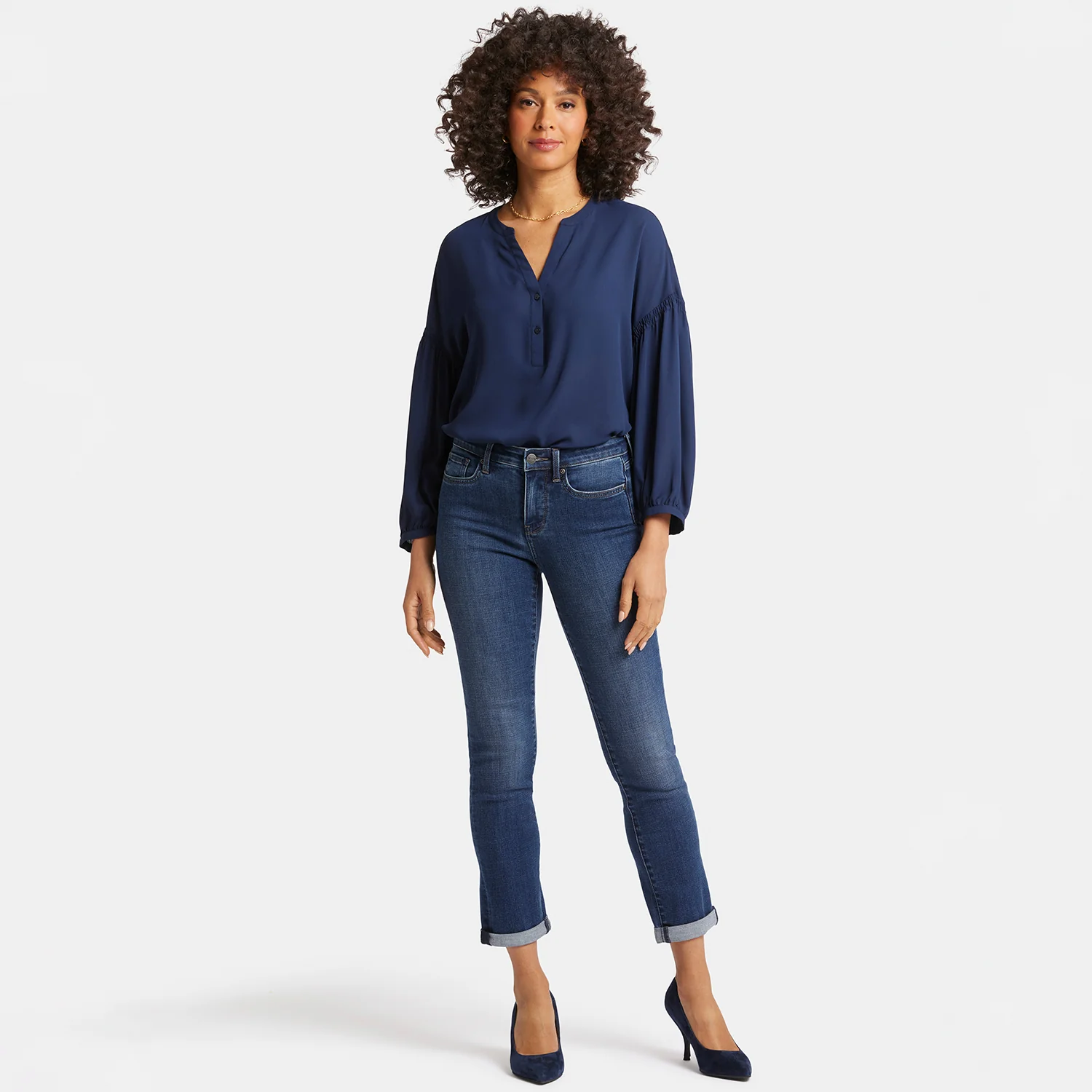 Sheri Slim Ankle Jeans - Wellspring - Image 7