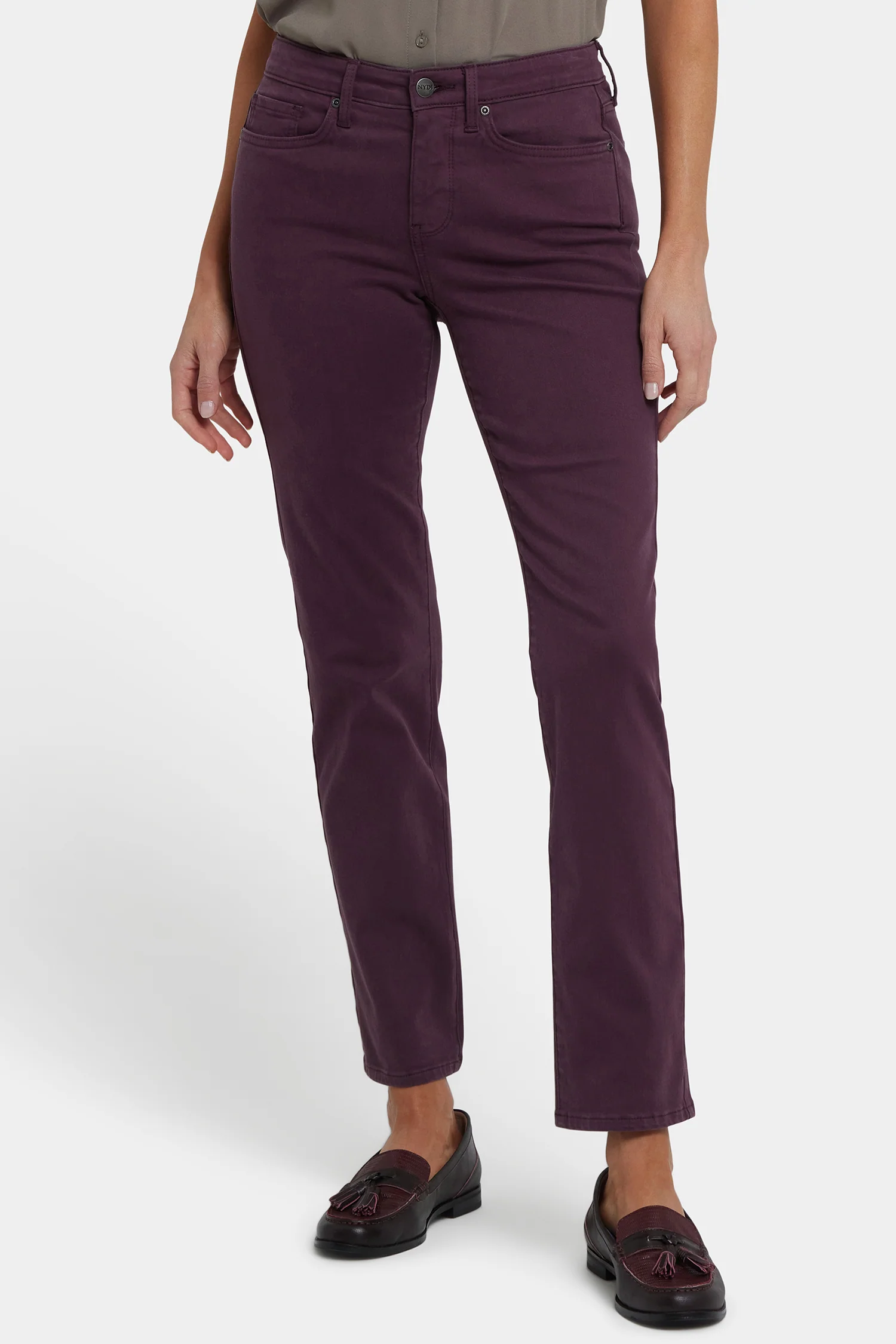Sheri Slim Jeans - Fig - Image 4