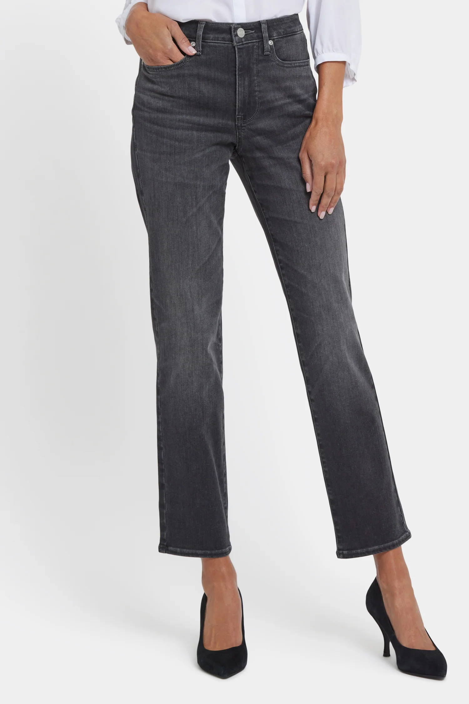 Sheri Slim Jeans - Gloomy Marais - Image 3