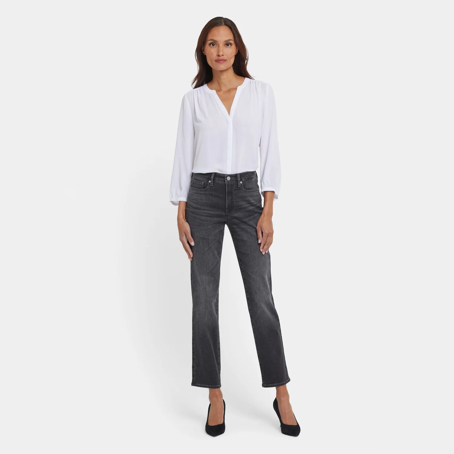 Sheri Slim Jeans - Gloomy Marais - Image 6