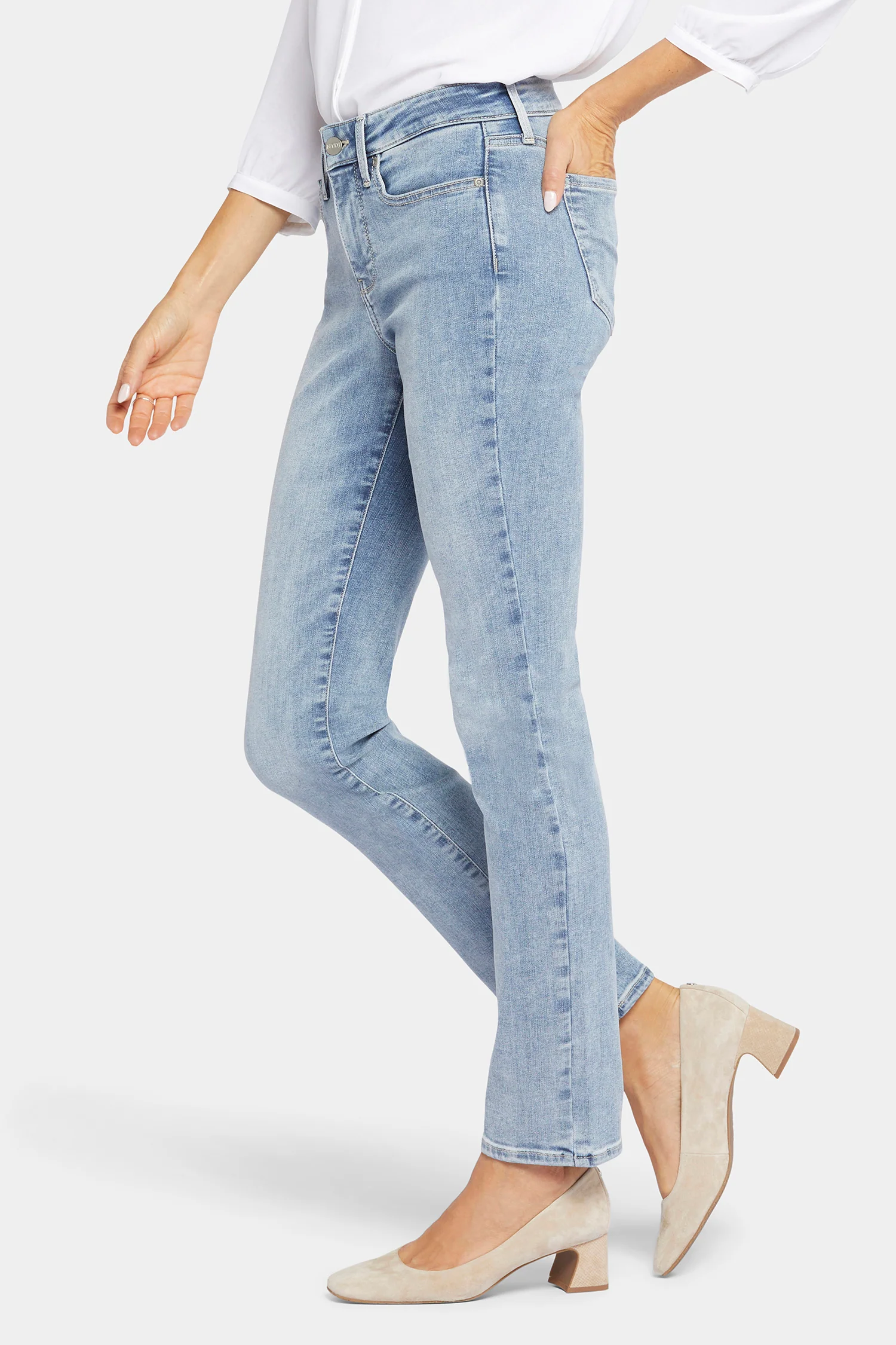 Sheri Slim Jeans In Long Inseam - Haley - Image 3