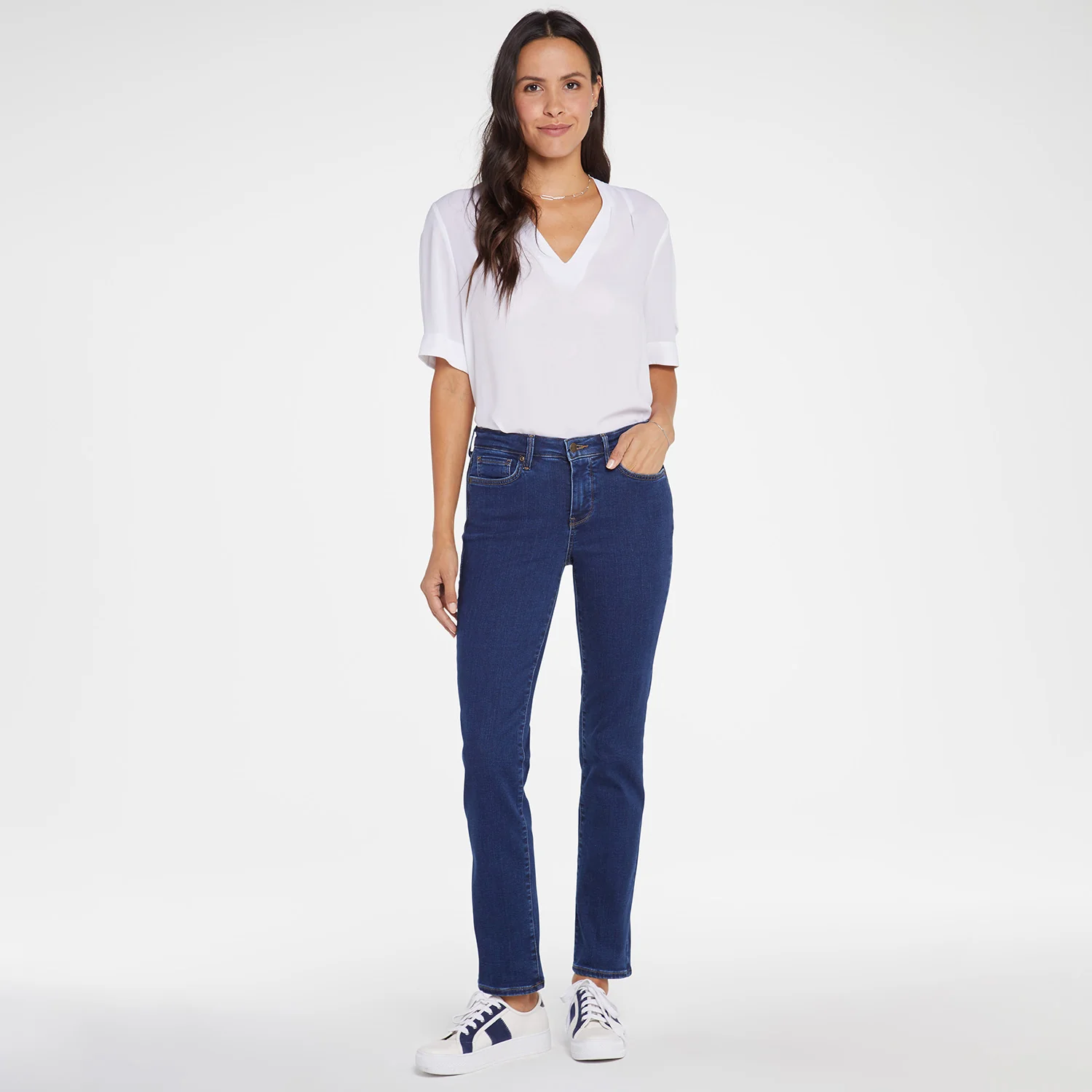 Sheri Slim Jeans In Long Inseam - Quinn - Image 7