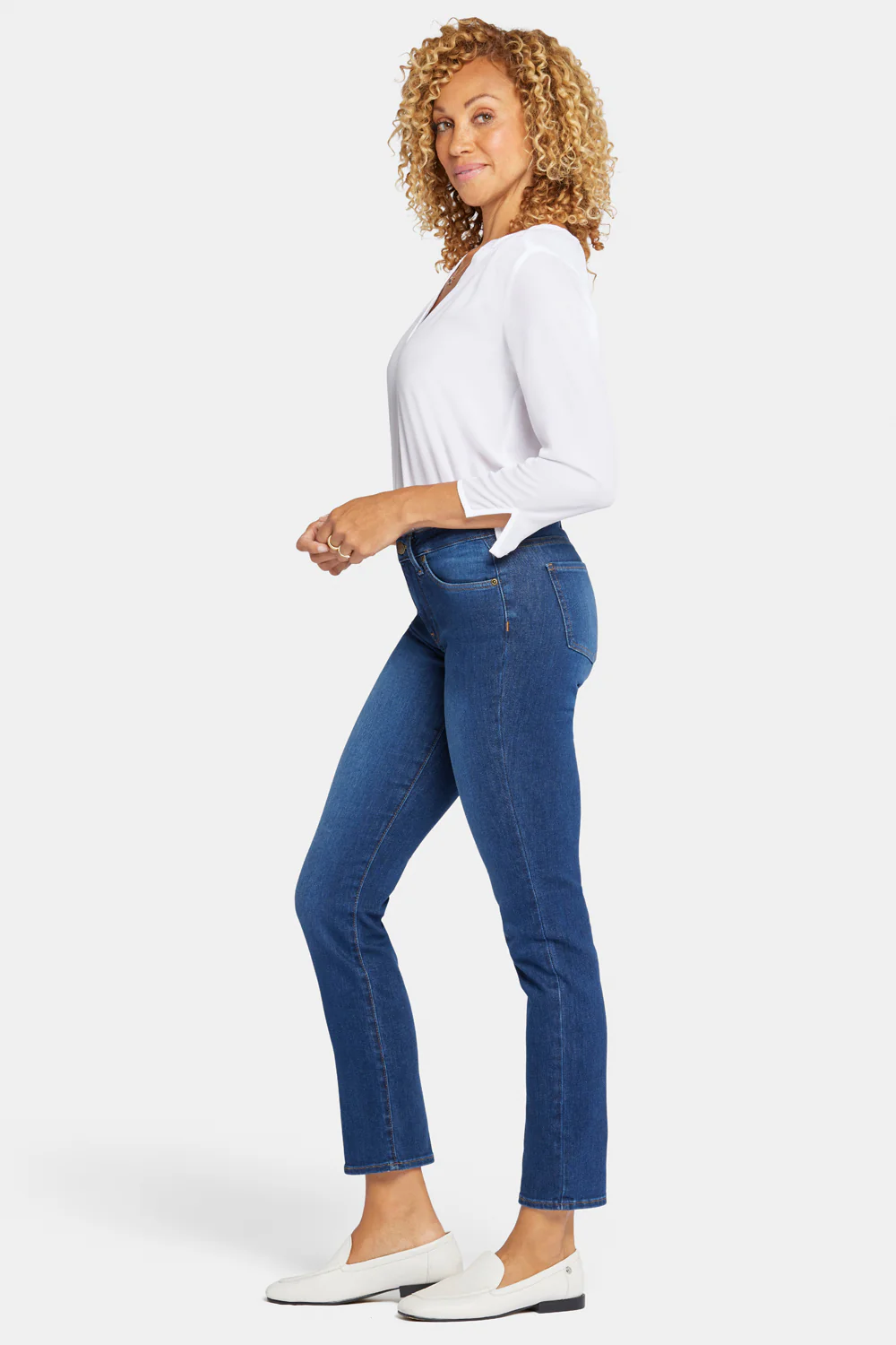 Sheri Slim Jeans In Petite - Cooper - Image 5