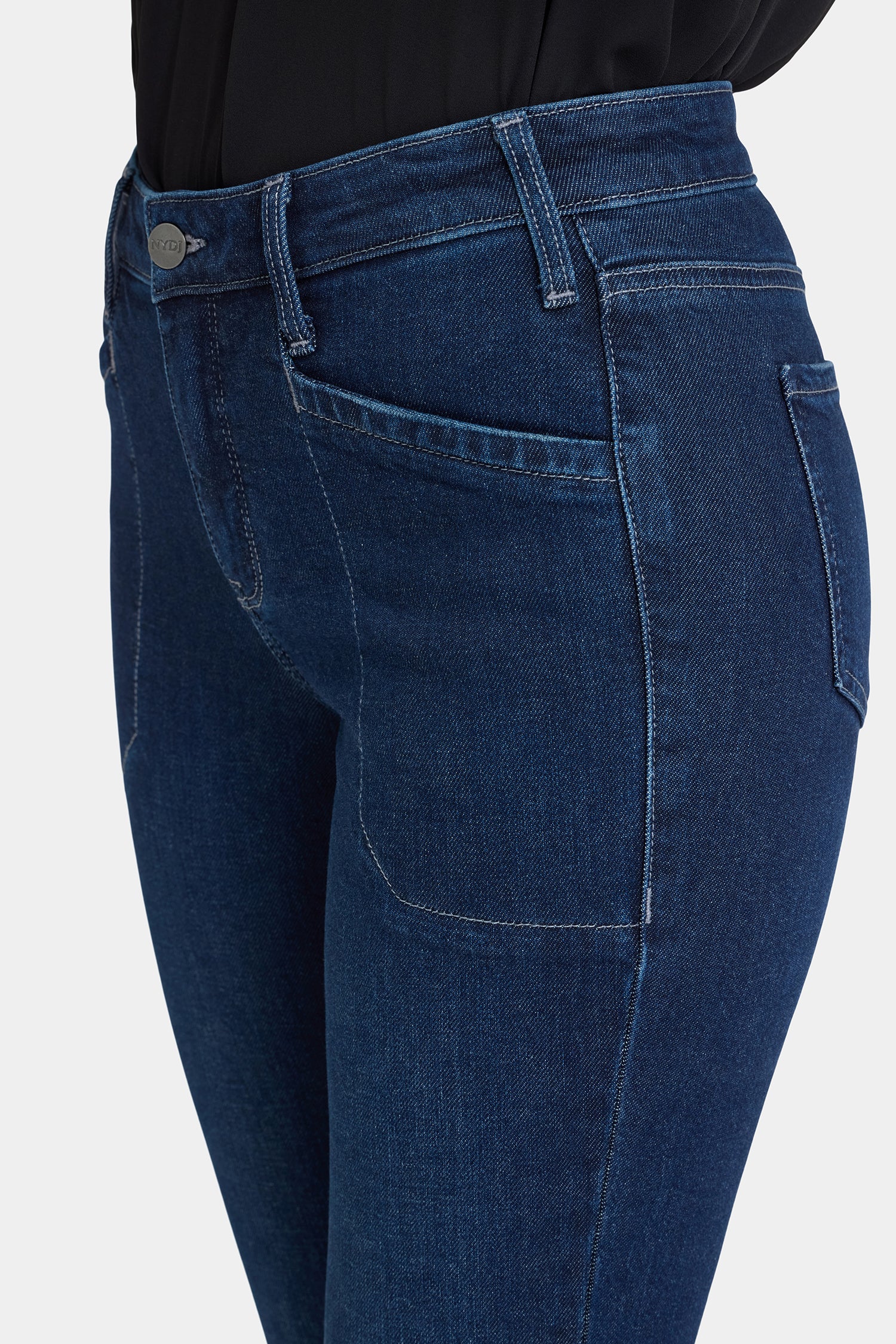 Sheri Slim Jeans In Petite - Ink Skyline - Image 2
