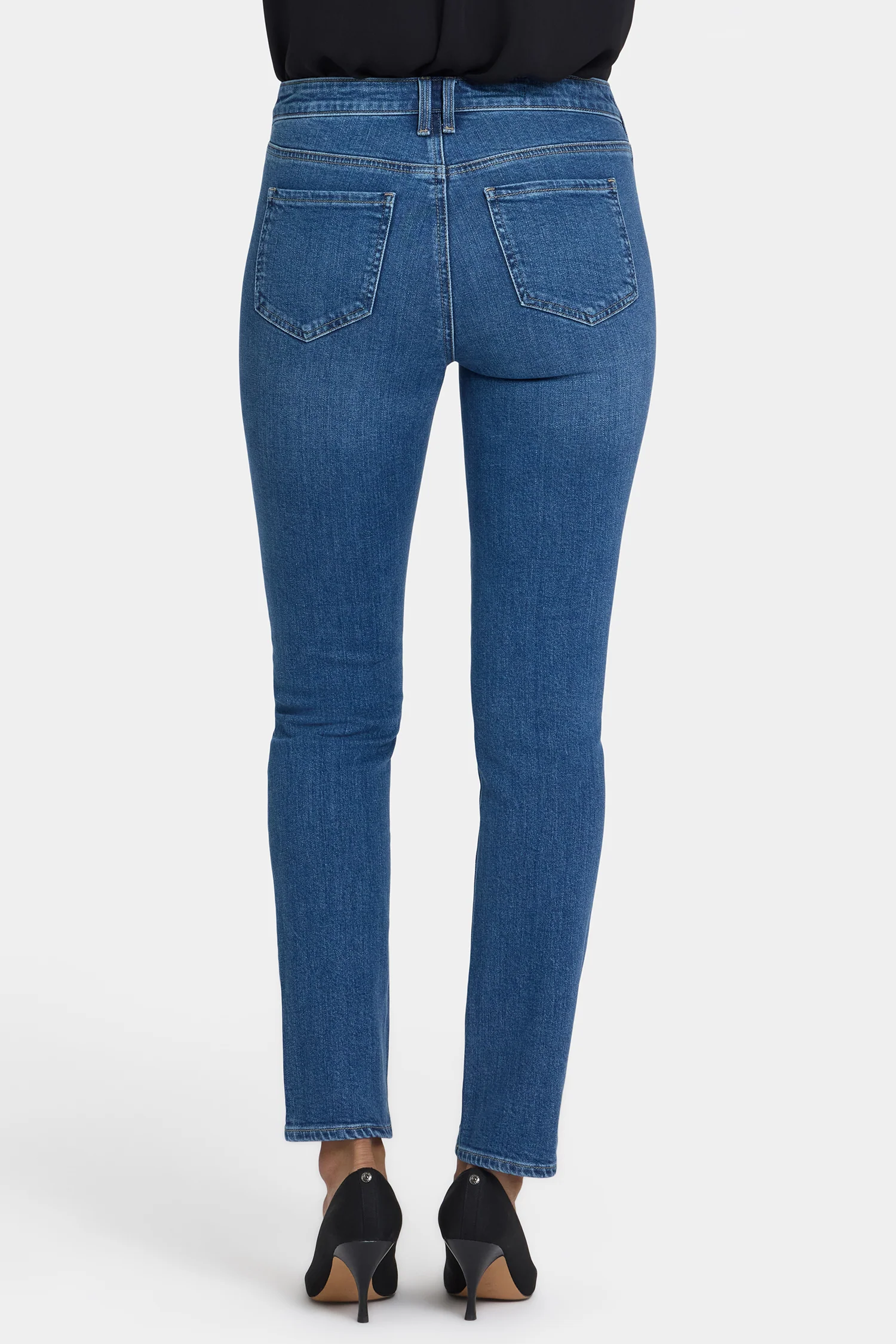 Sheri Slim Jeans In Petite - Opera Blue - Image 3