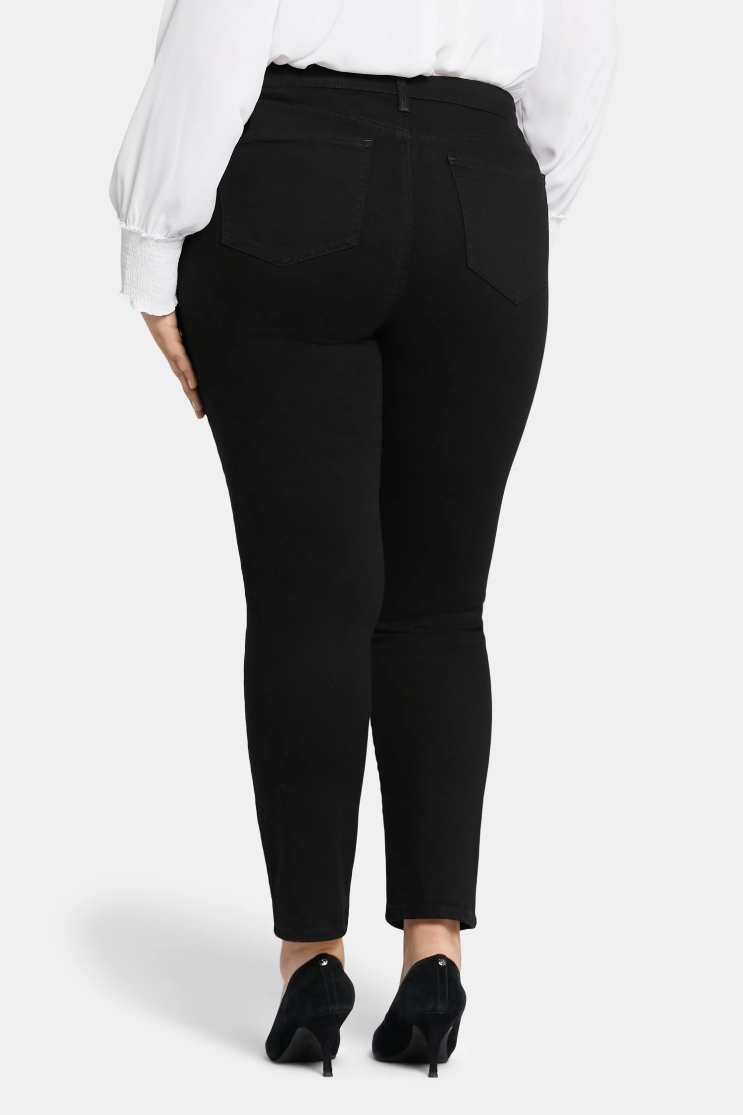 Sheri Slim Jeans In Plus Size - Black - Image 2
