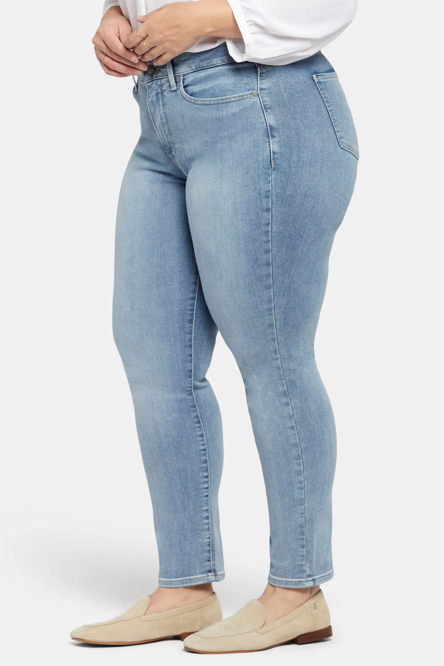 Sheri Slim Jeans In Plus Size - Haley - Image 3