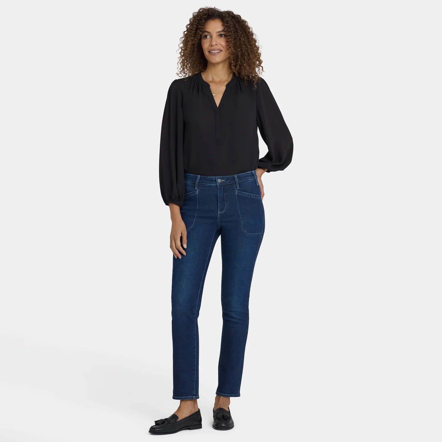 Sheri Slim Jeans - Ink Skyline - Image 6