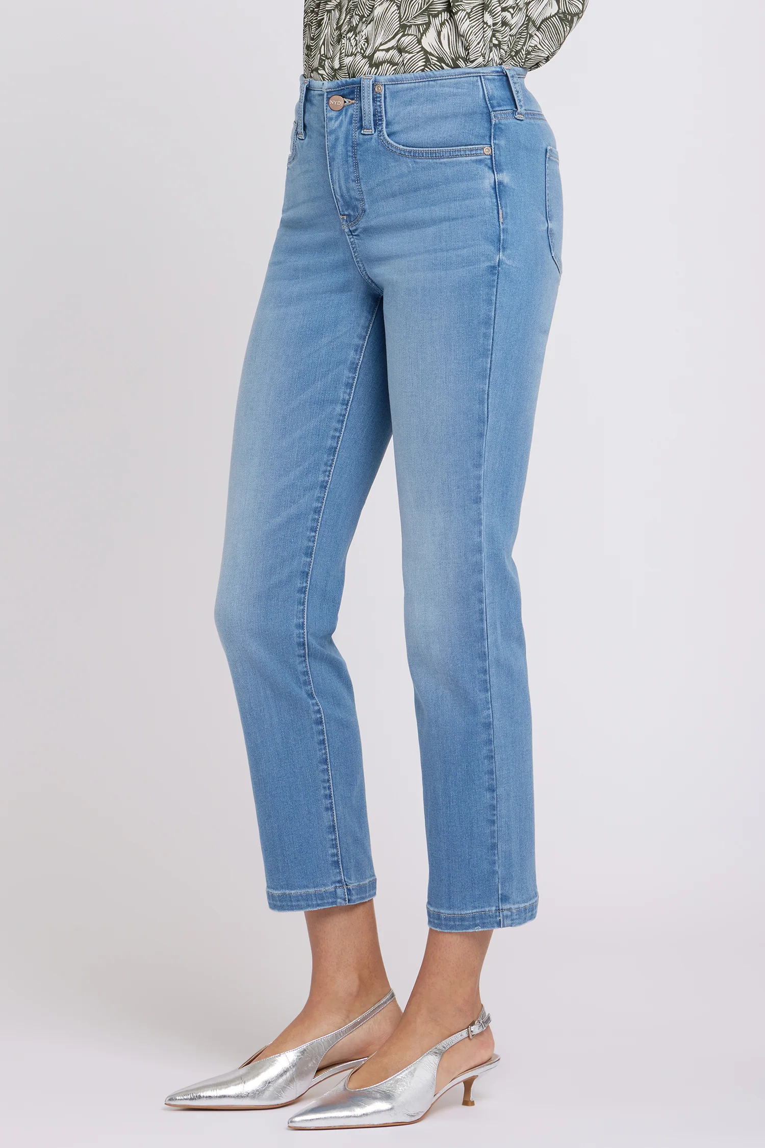 Sheri Slim Straight Ankle Jeans - Vista Lakes - Image 3