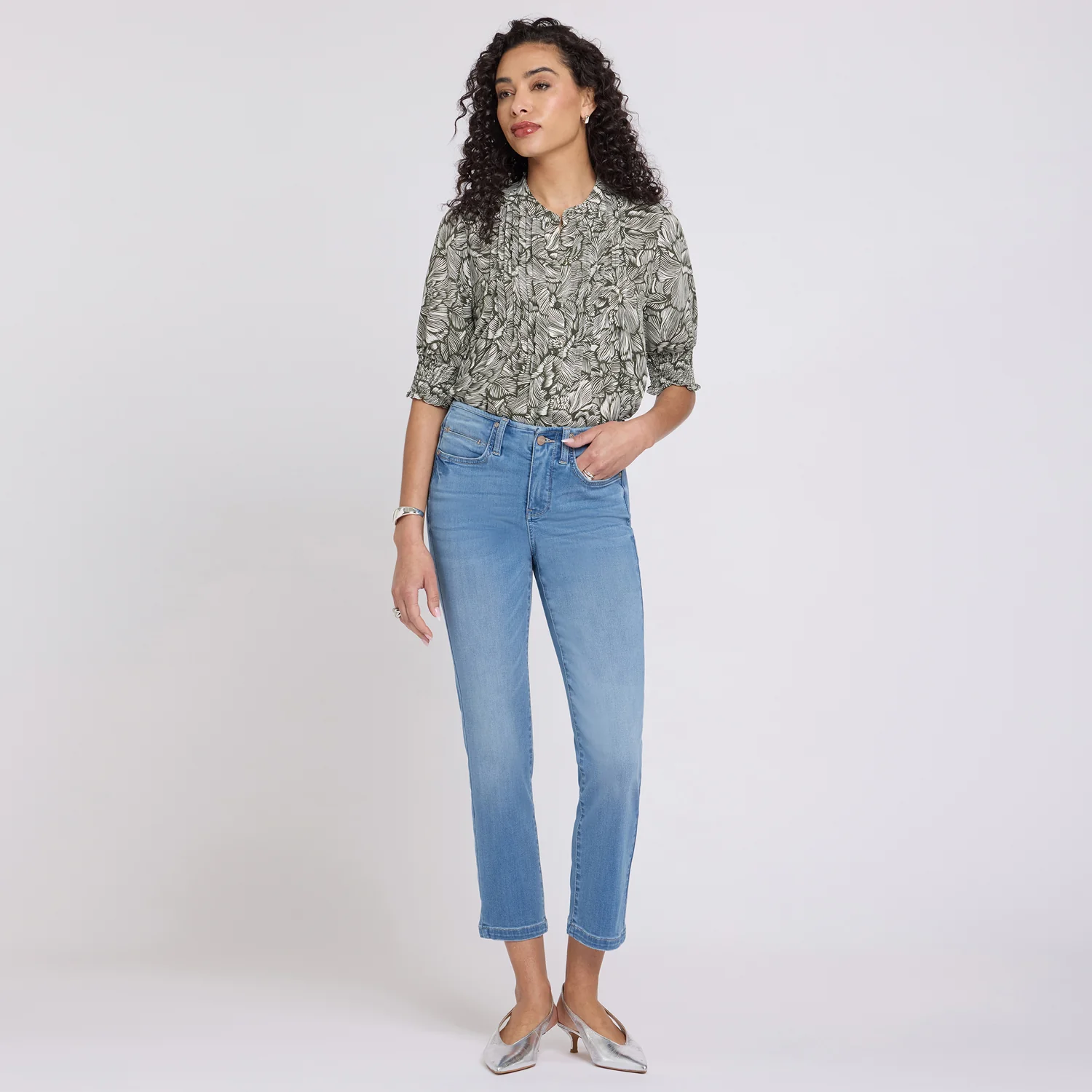 Sheri Slim Straight Ankle Jeans - Vista Lakes - Image 7