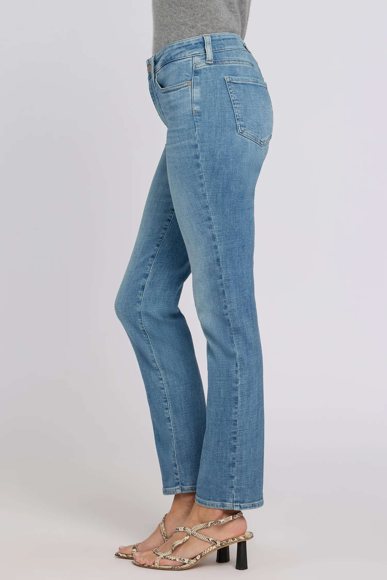 Sheri Slim Straight Jeans - Dawn Rock - Image 4