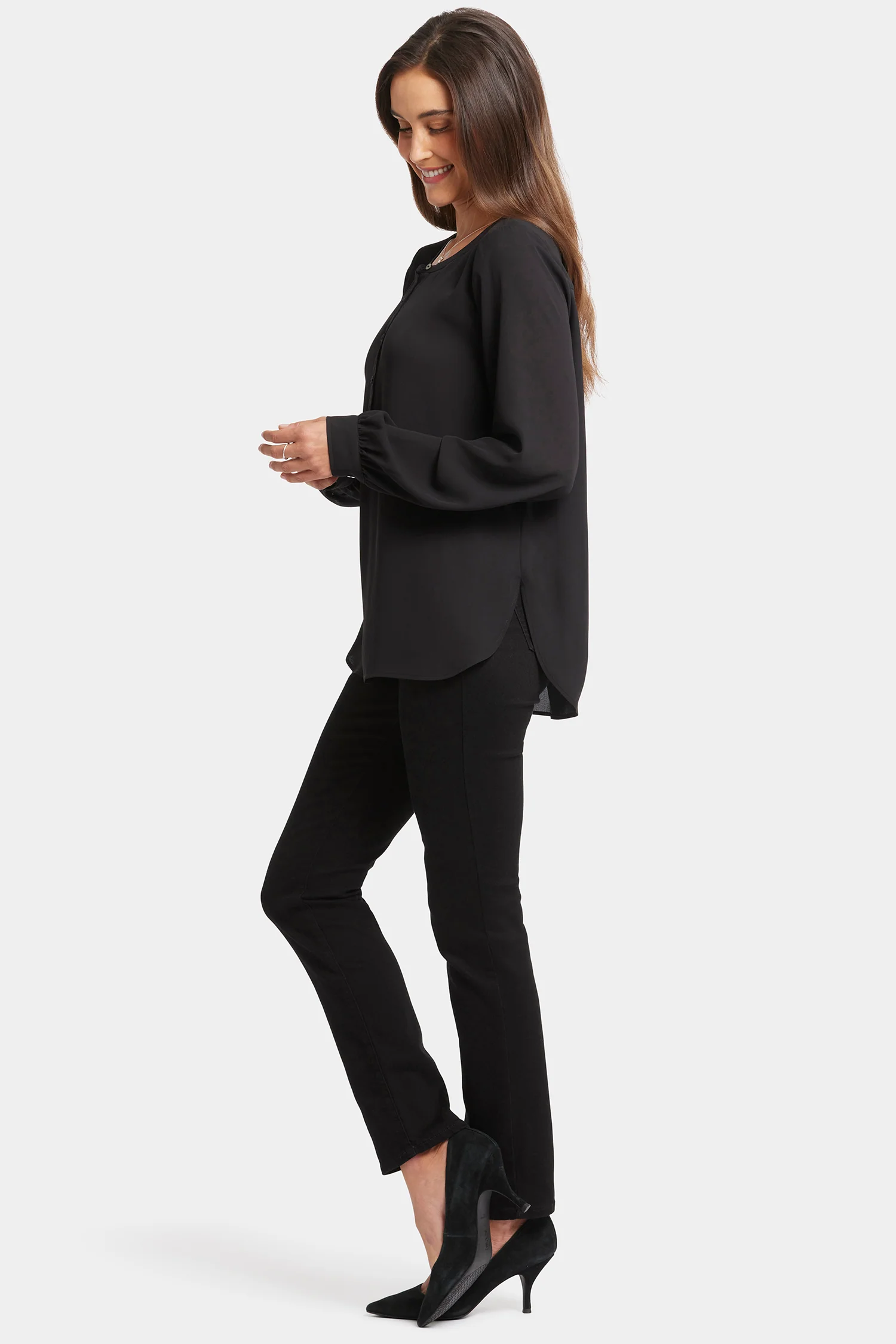 Simone Blouse - Black - Image 3