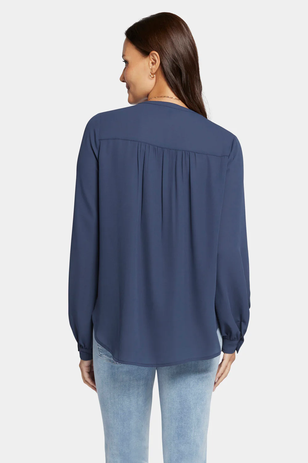 Simone Blouse - Oxford Navy - Image 2