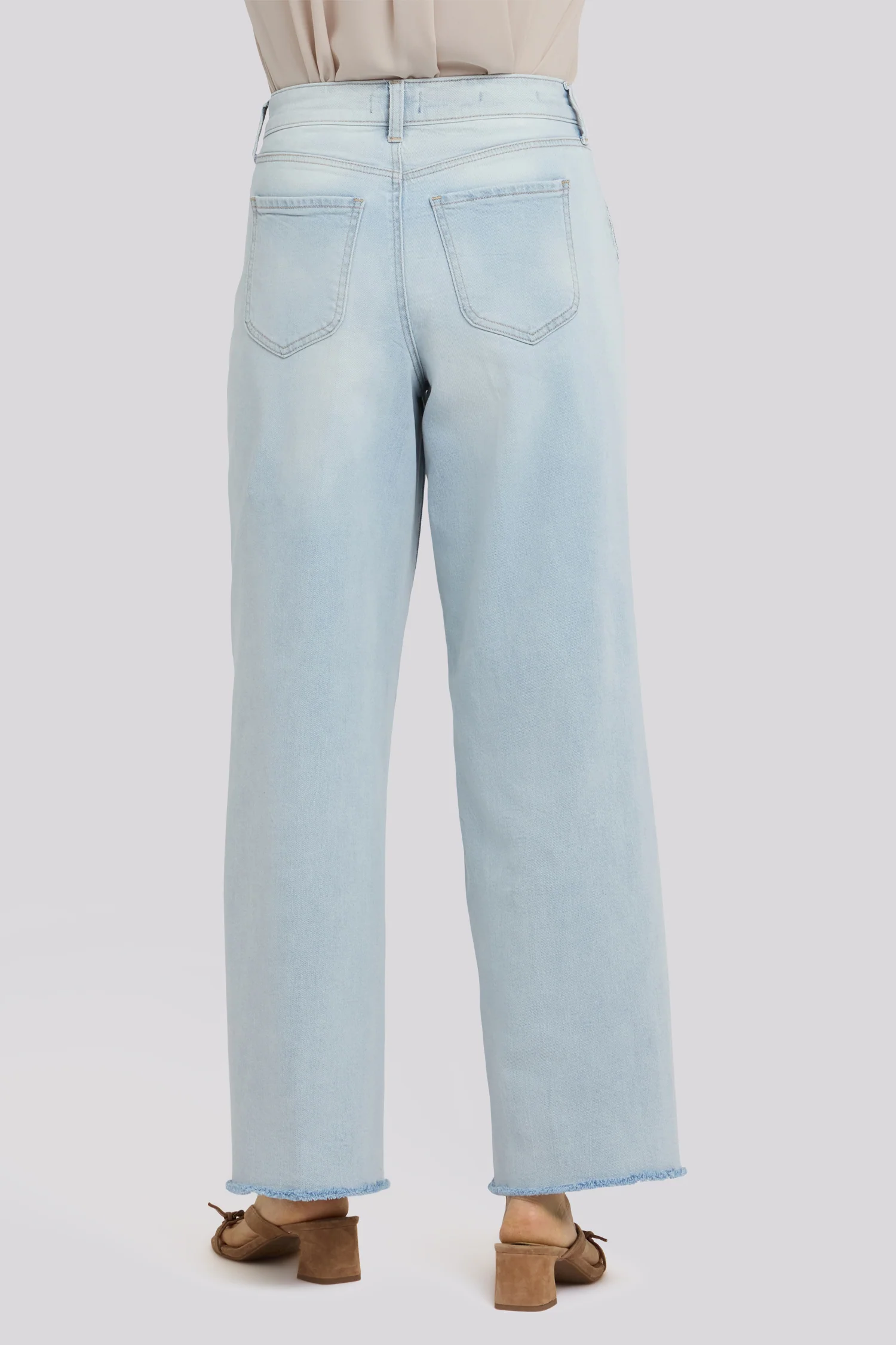 Simone Wide Leg Jeans - Desert Shoreline - Image 3