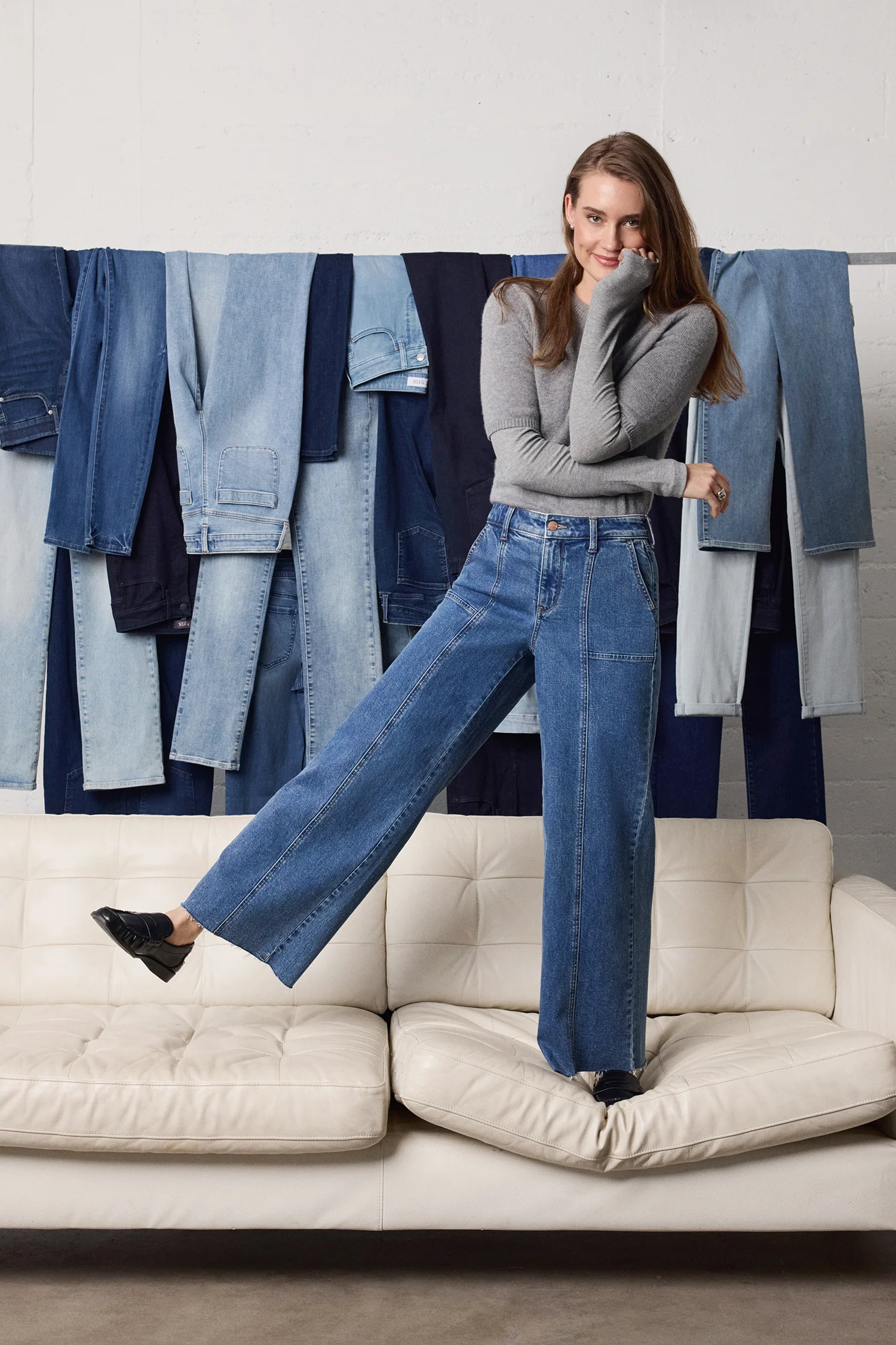 Simone Wide Leg Jeans - Salton - Image 2