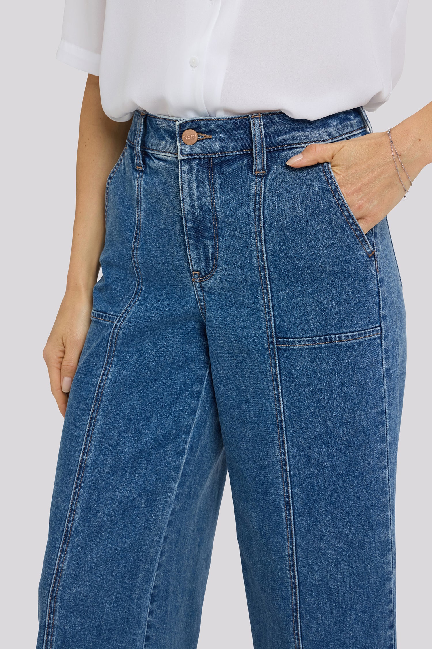 Simone Wide Leg Jeans - Salton - Image 5