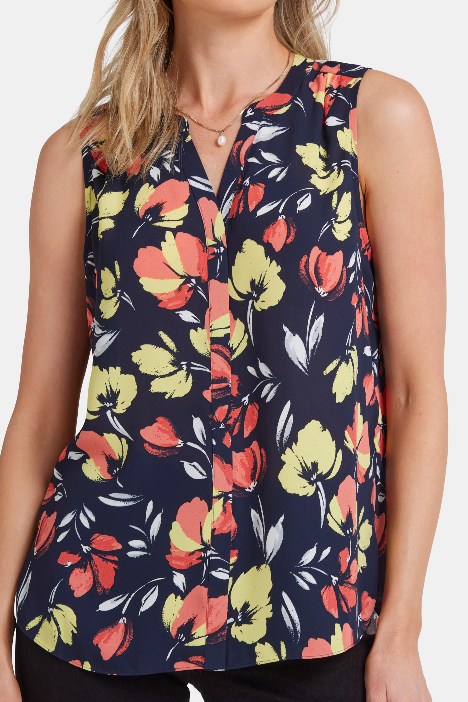 Sleeveless Pintuck Blouse  - Isla Blooms - Image 6