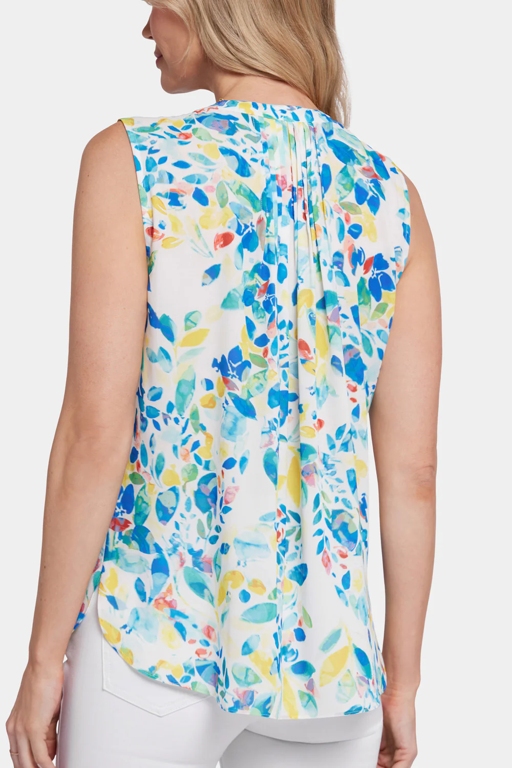 Sleeveless Pintuck Blouse  - Willow Springs - Image 6