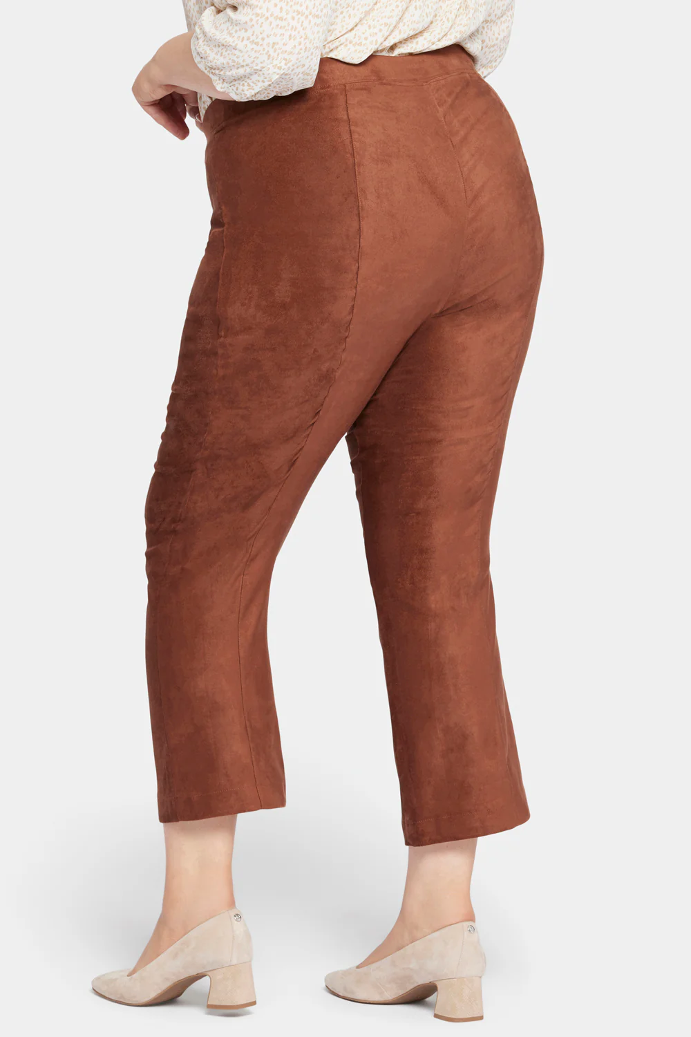 Slim Bootcut Pull-On Pants In Plus Size - Coffee Bean - Image 2