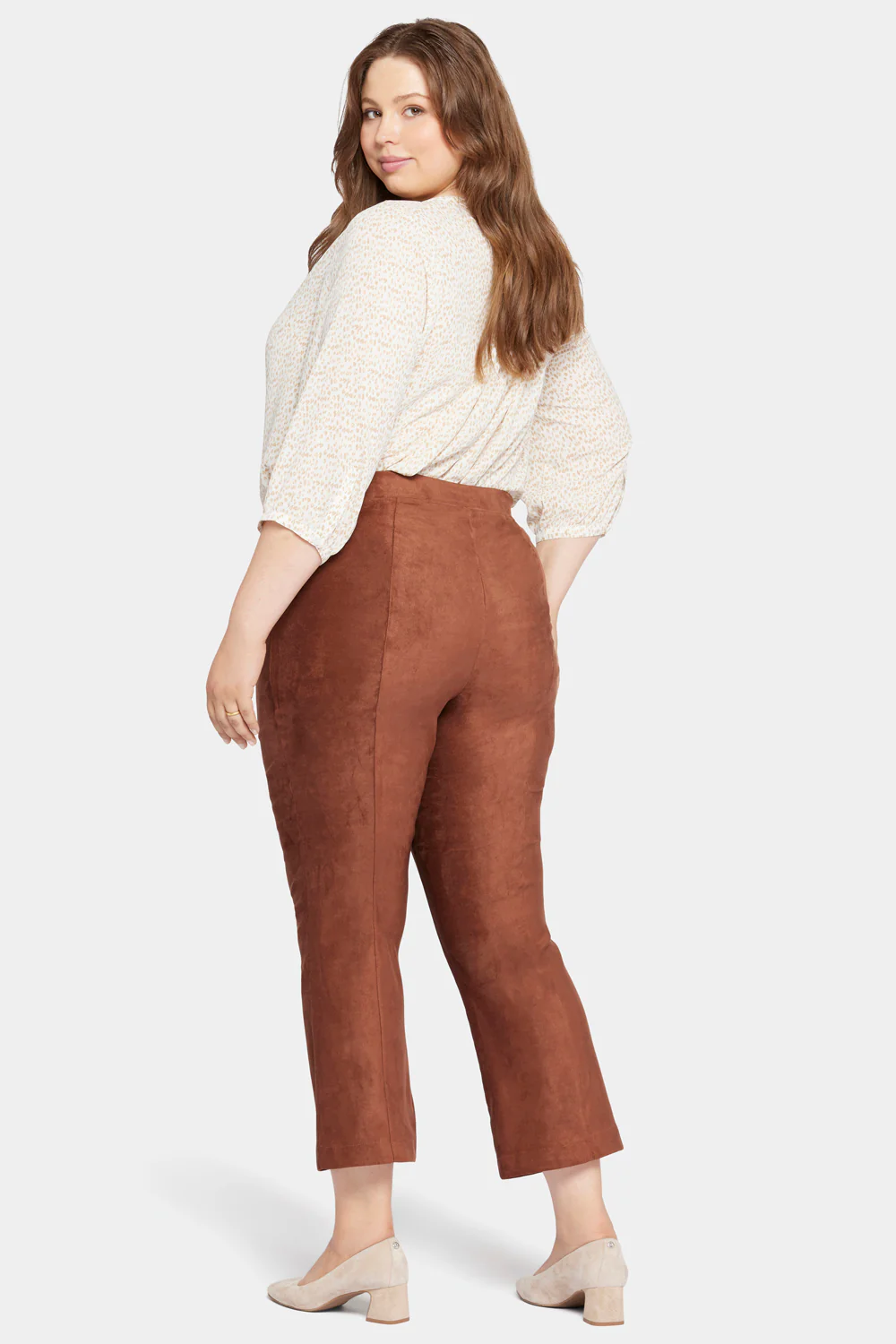 Slim Bootcut Pull-On Pants In Plus Size - Coffee Bean - Image 6