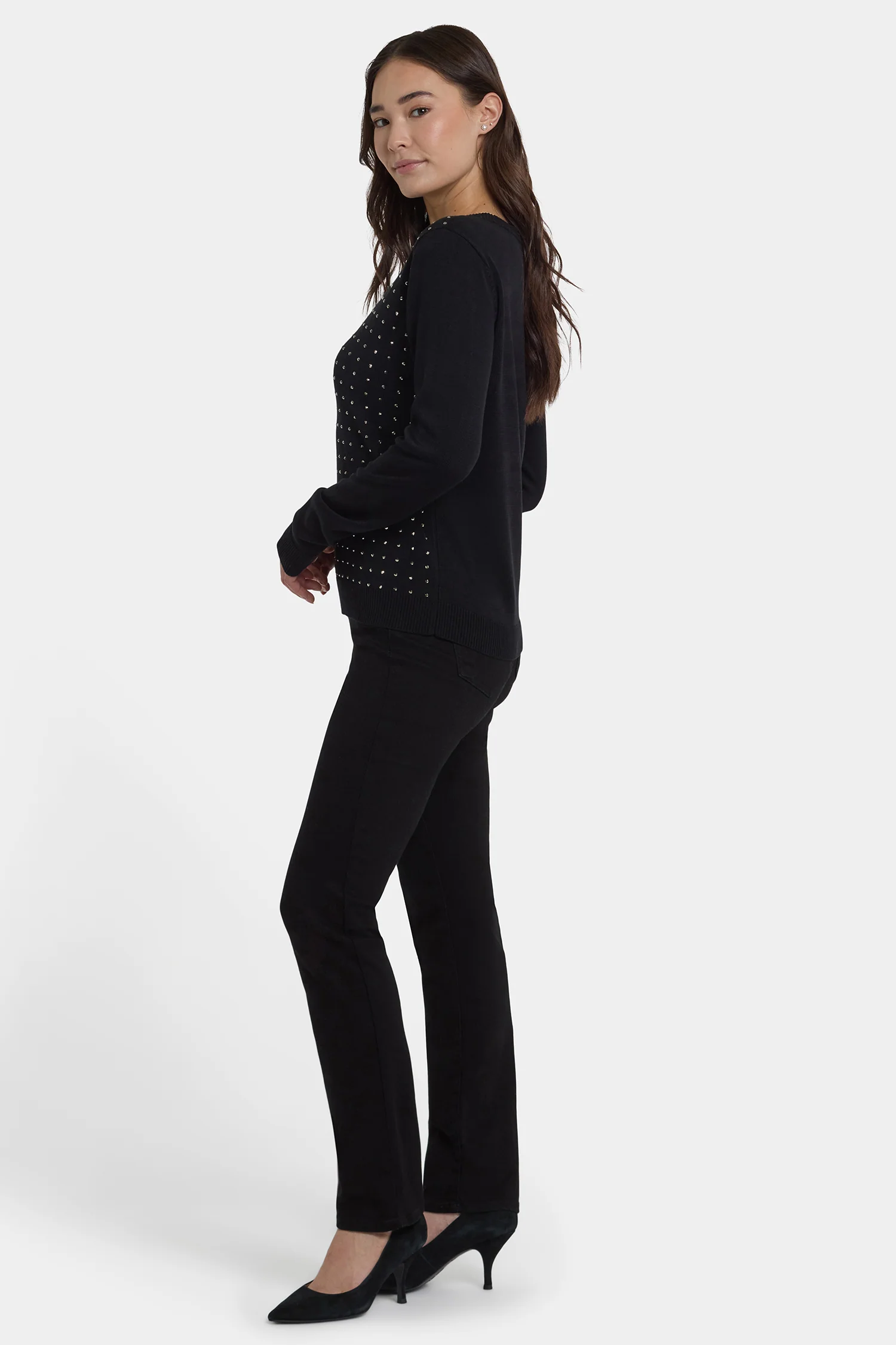 Sparkle Sweater - Black - Image 3
