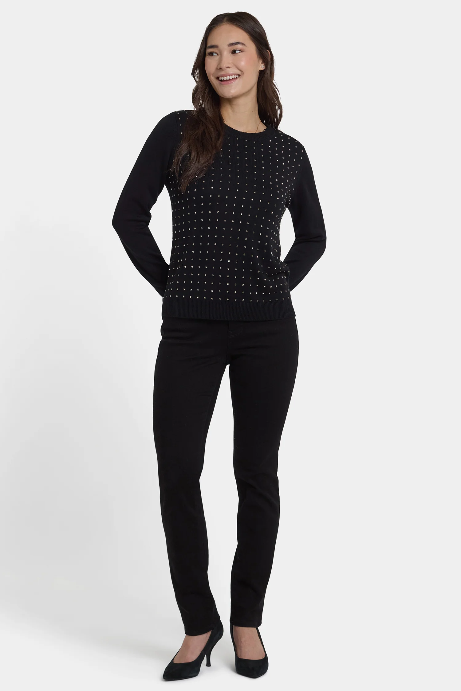 Sparkle Sweater - Black - Image 4