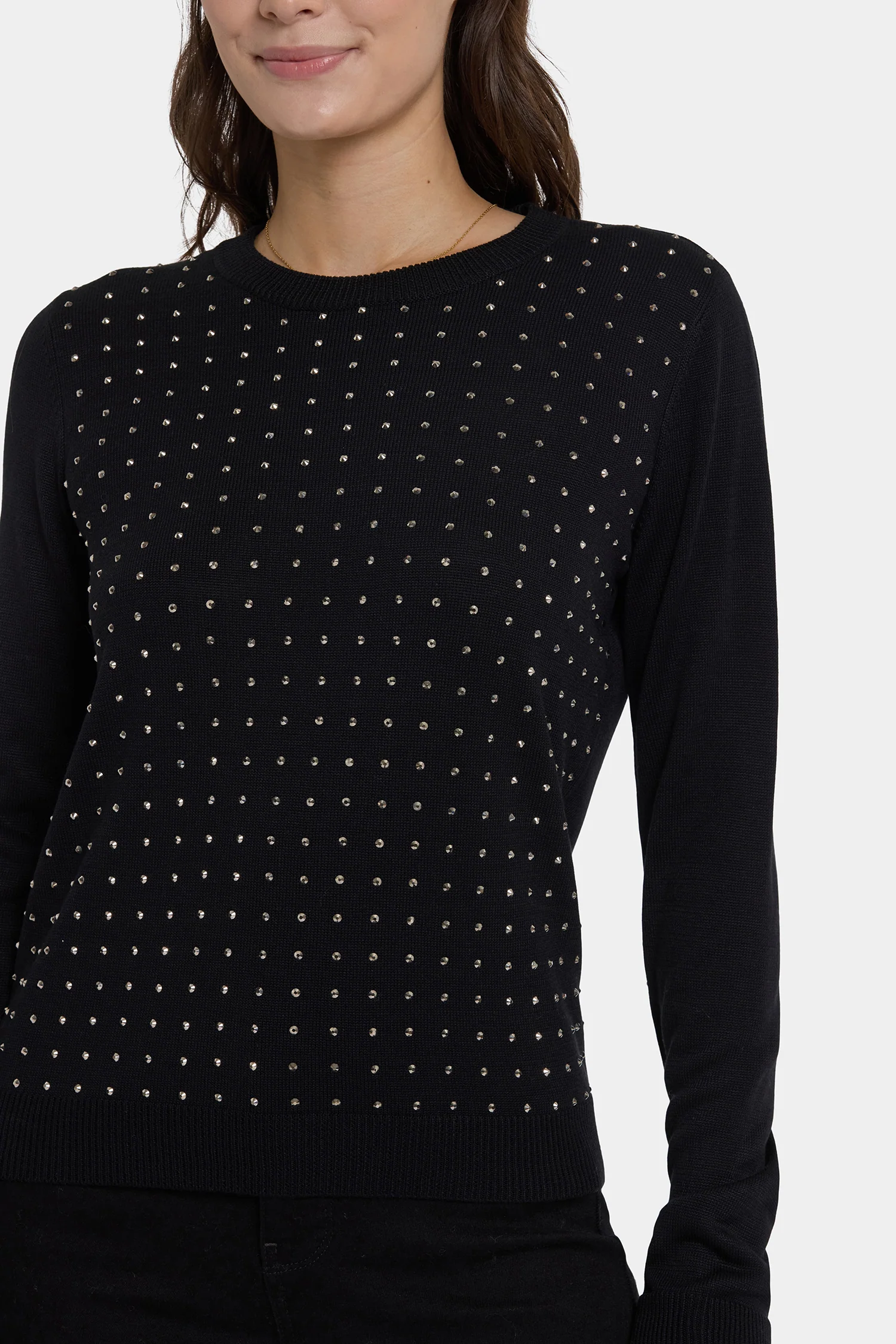 Sparkle Sweater - Black - Image 6